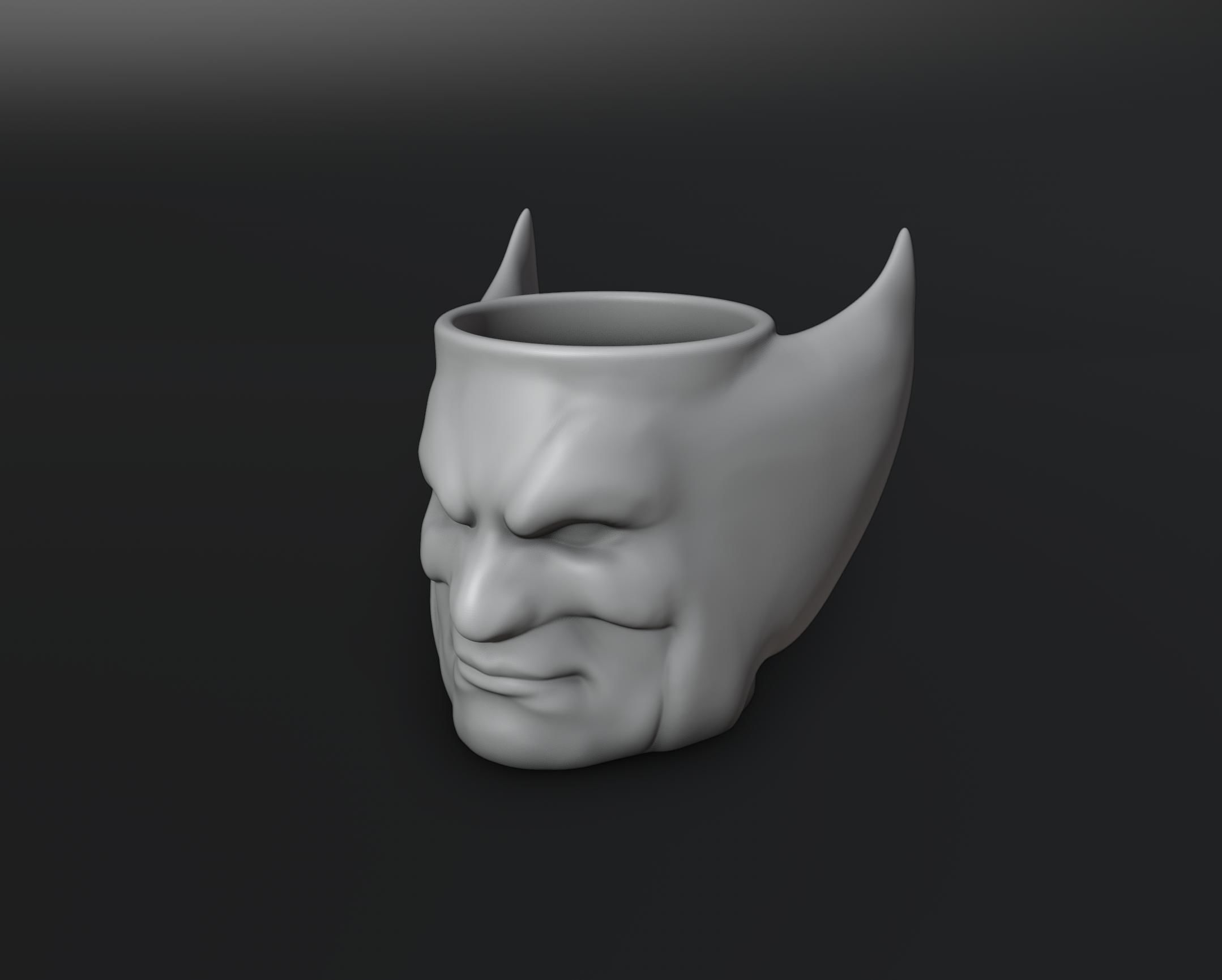Wolverine Mug 3D print model_1