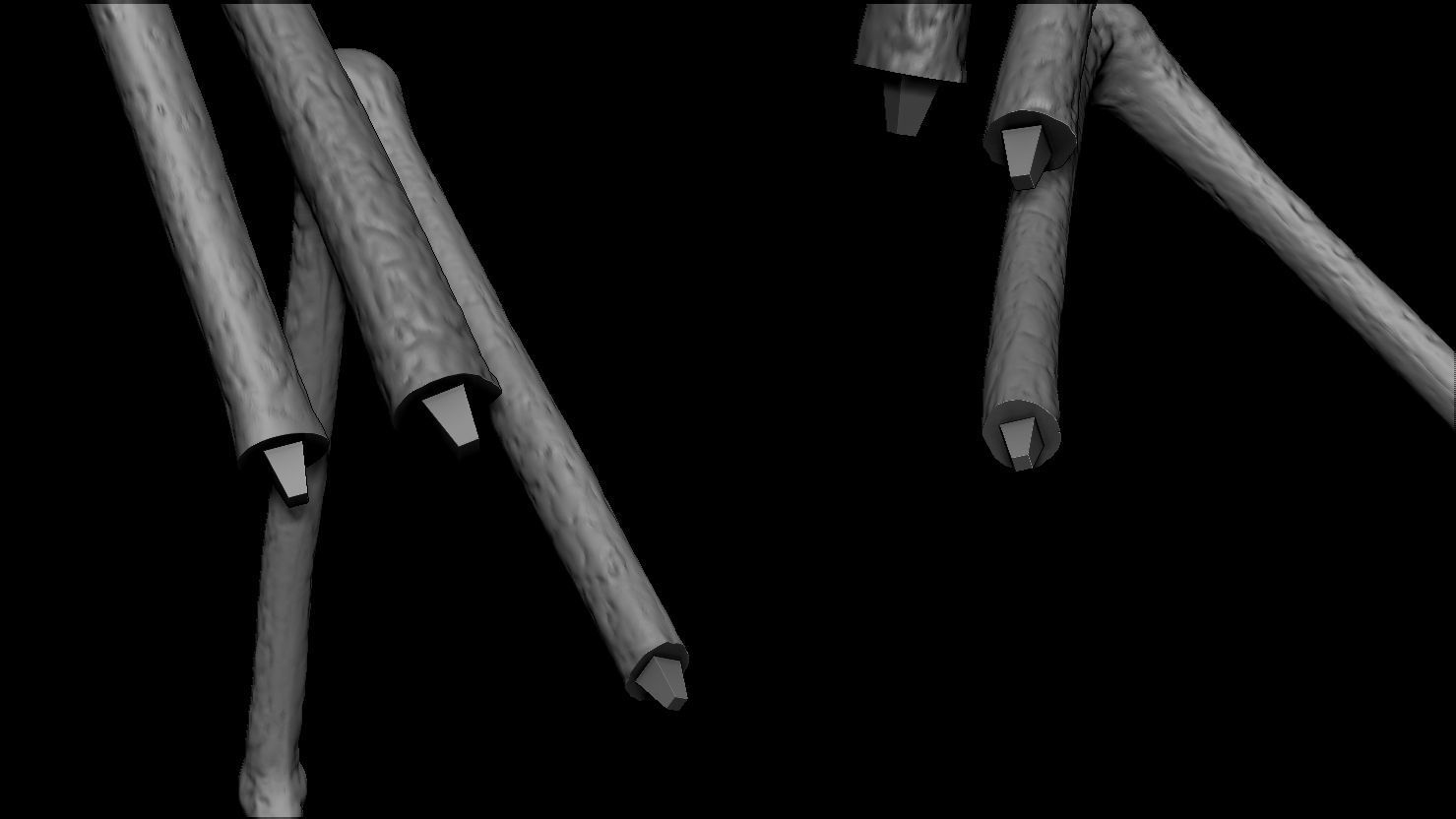 3D PRINTABLE THE THING NORRIS SPIDER HEAD 3D print model_16