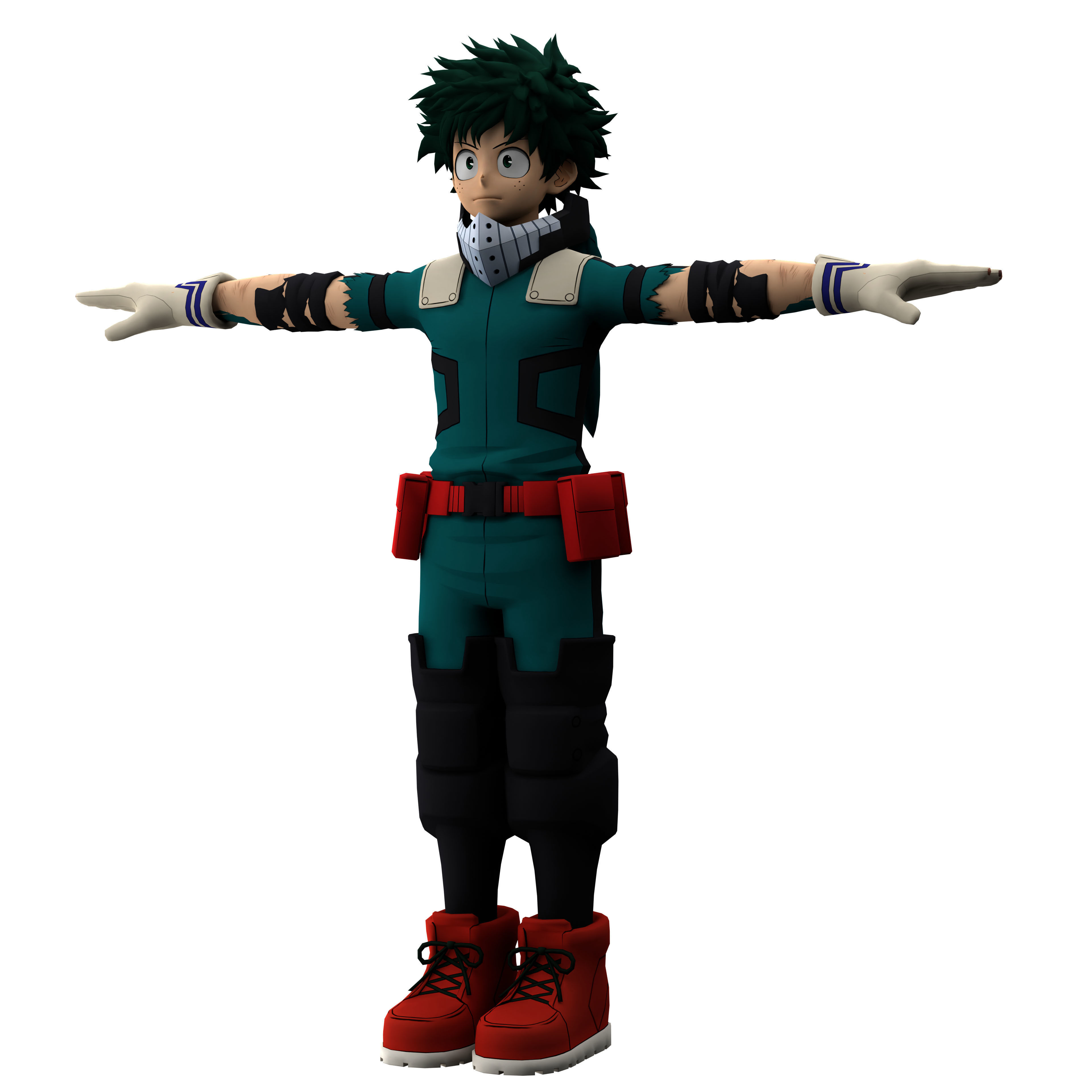 Izuku Midoriya 3D model_15