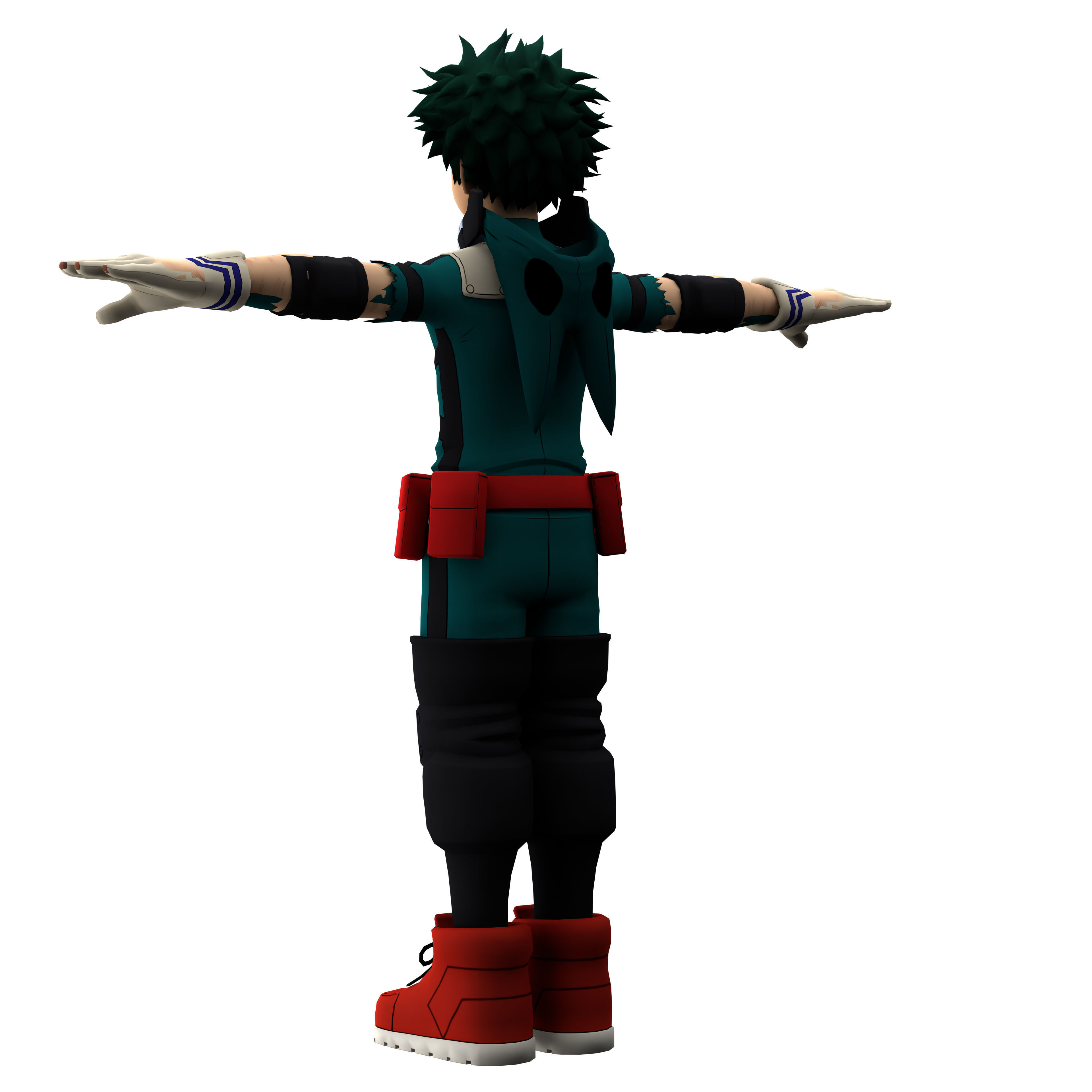 Izuku Midoriya 3D model_11