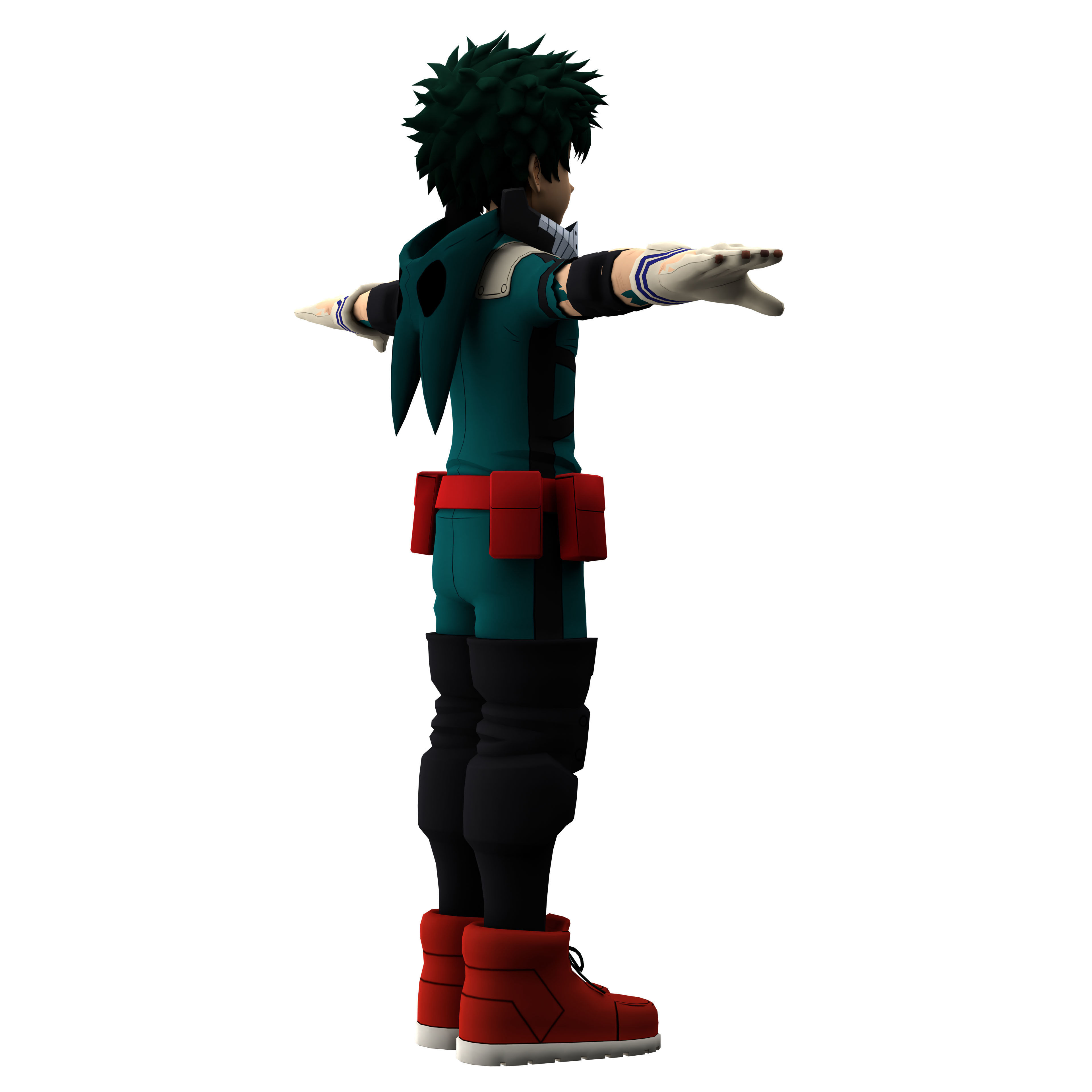 Izuku Midoriya 3D model_6