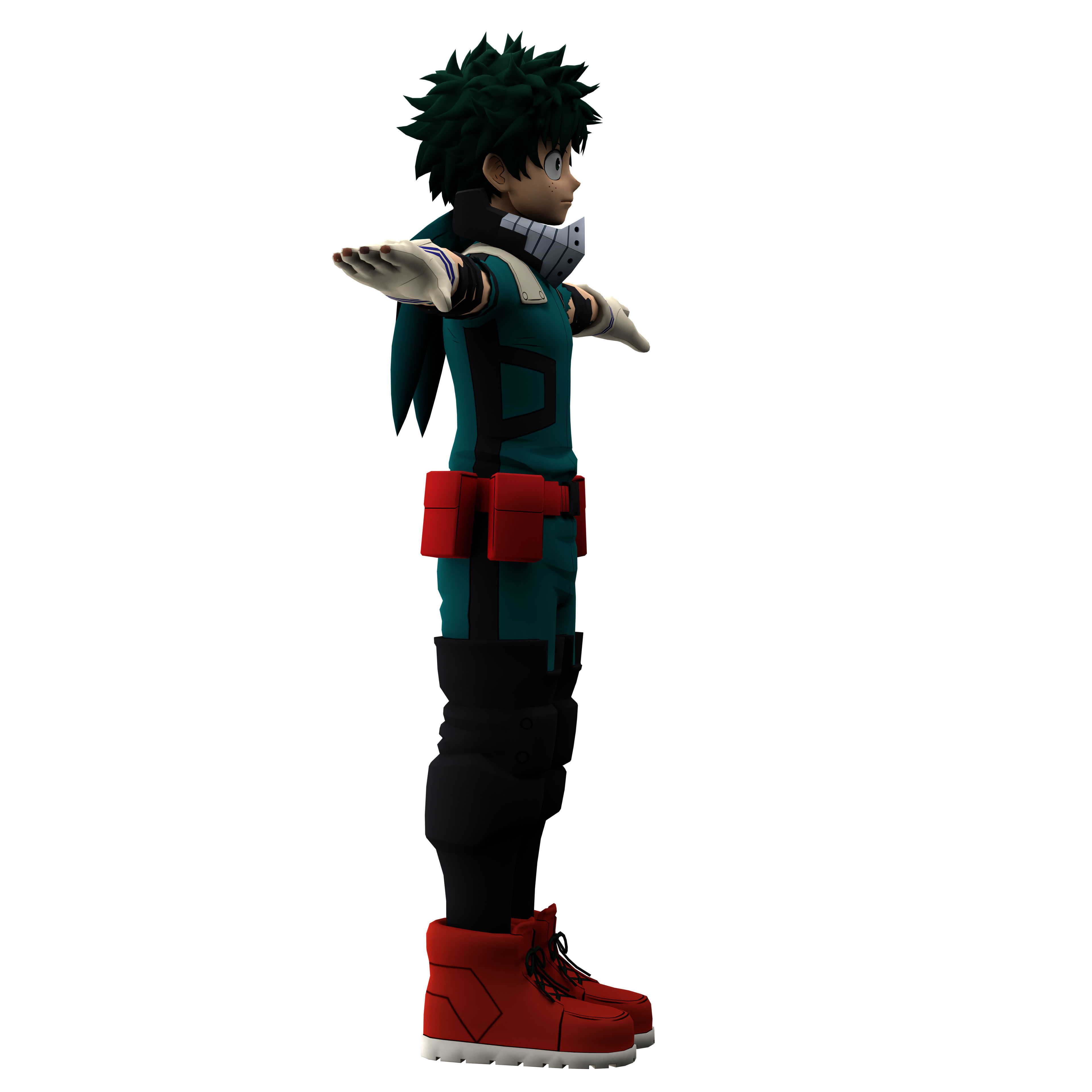 Izuku Midoriya 3D model_4