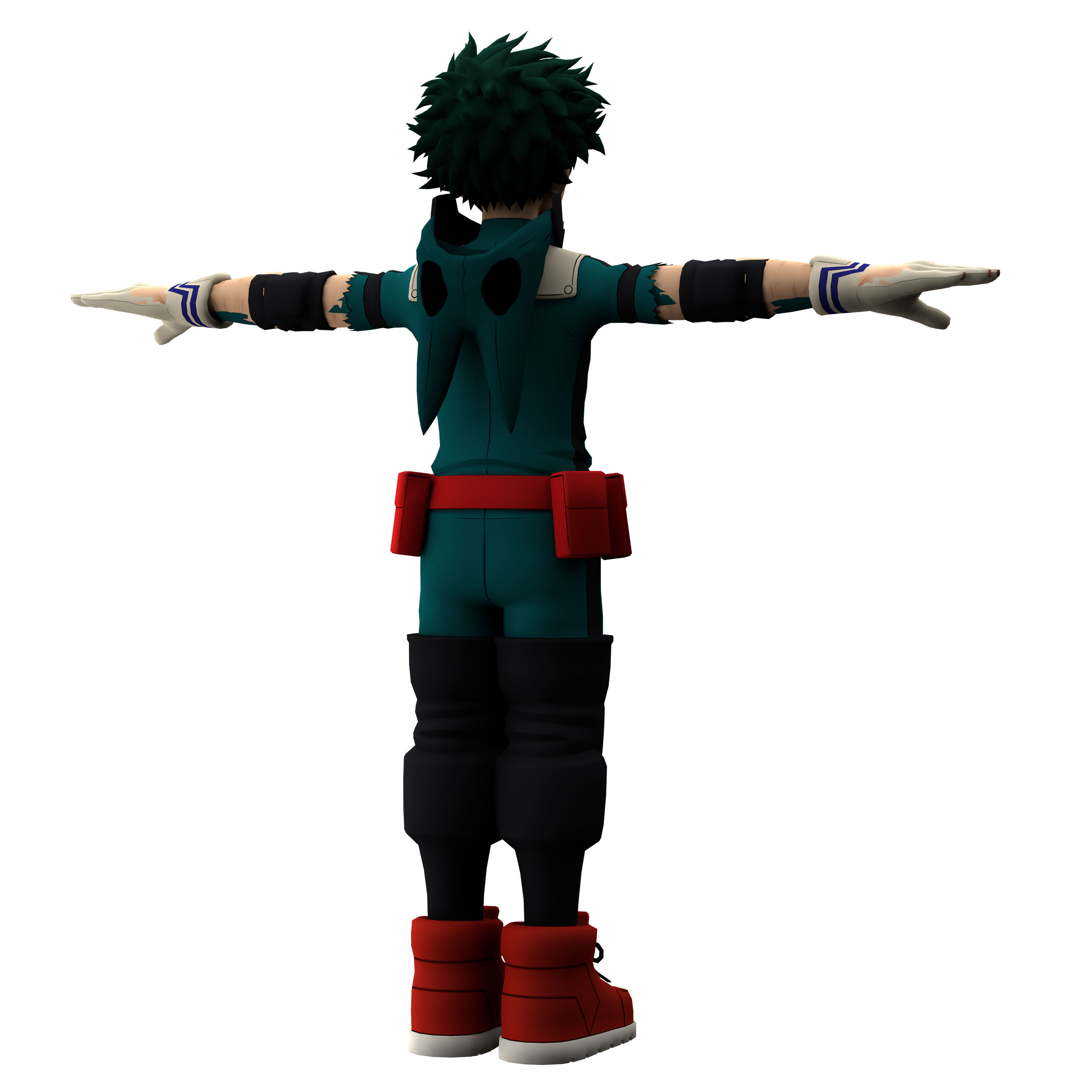 Izuku Midoriya 3D model_8