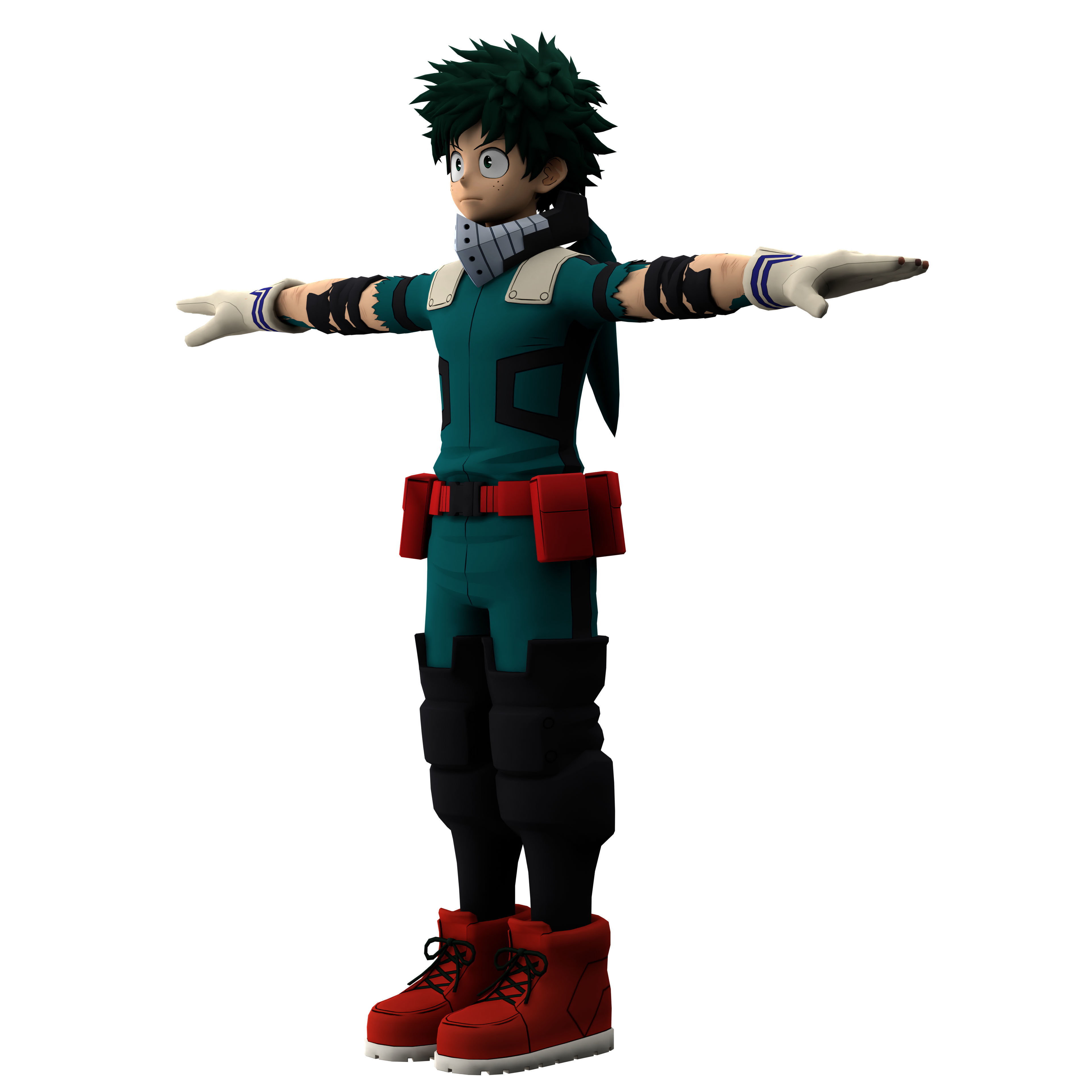Izuku Midoriya 3D model_17