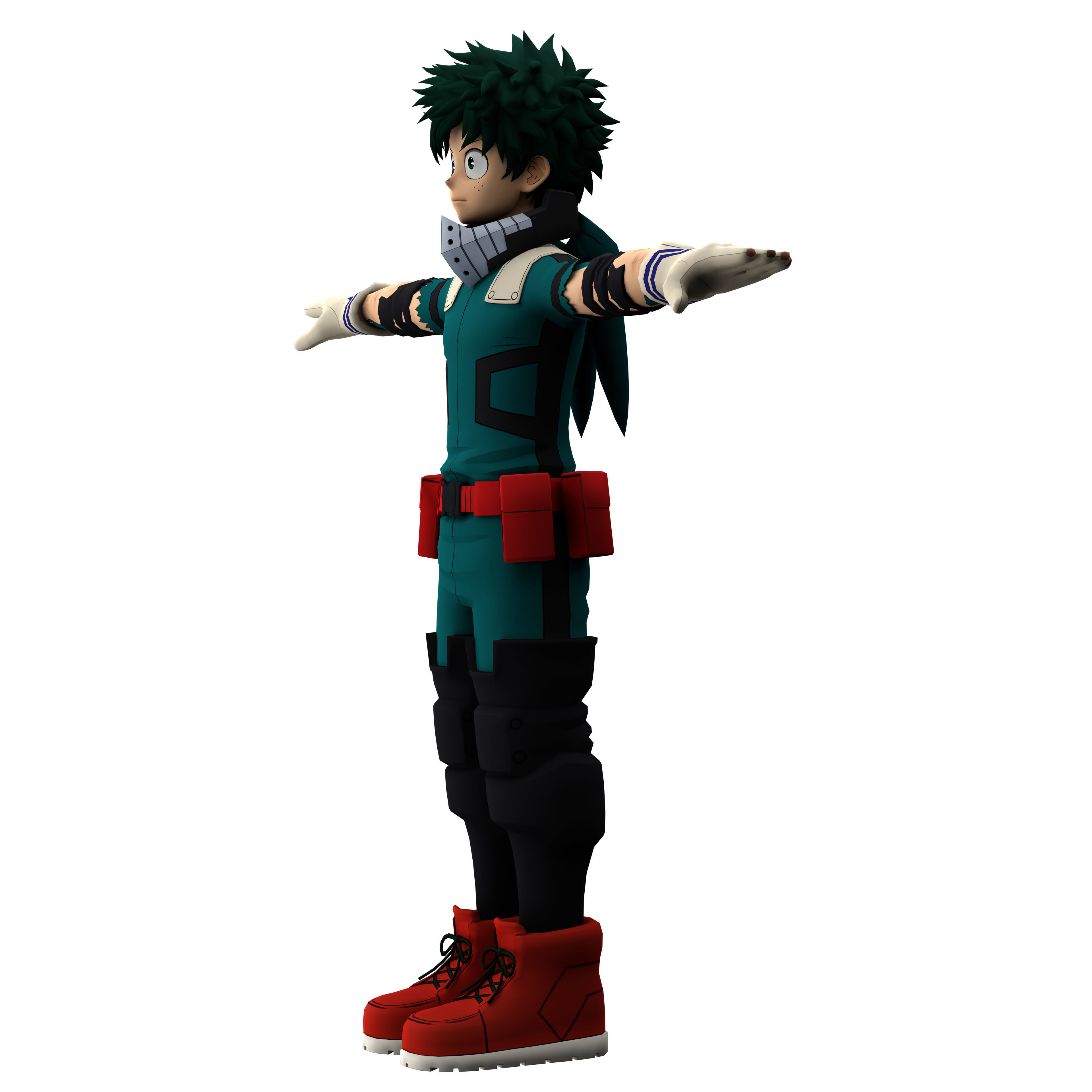 Izuku Midoriya 3D model_16