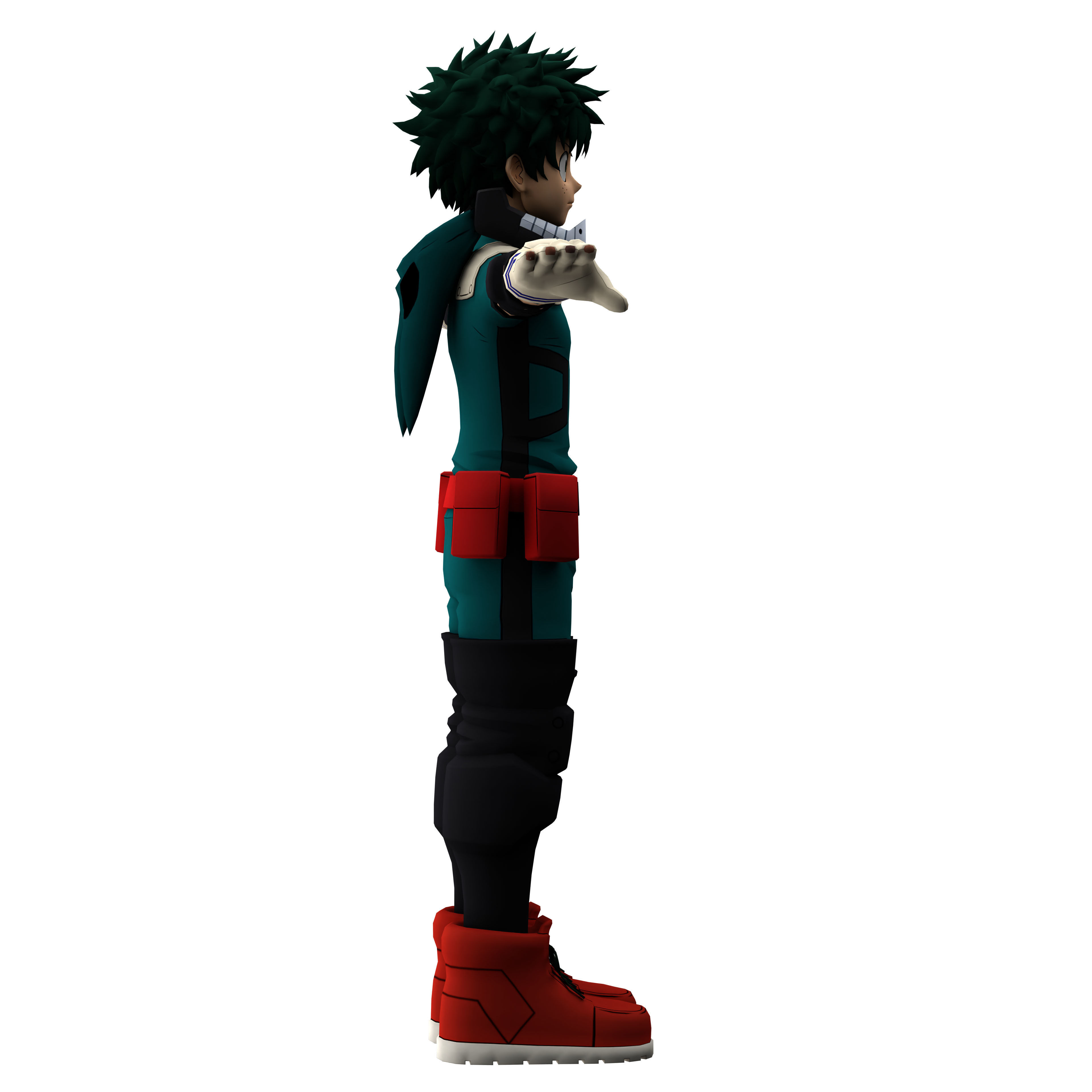 Izuku Midoriya 3D model_5