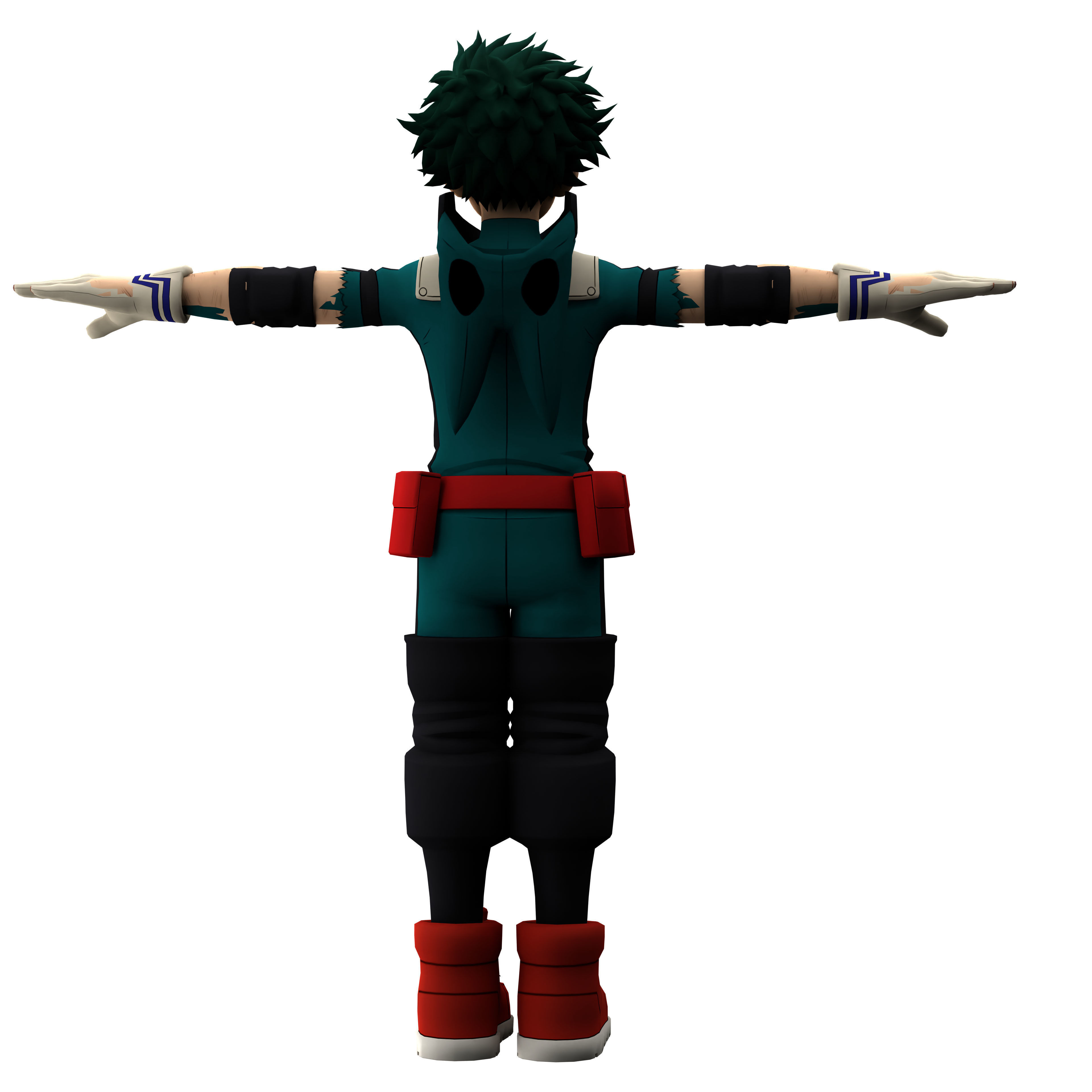 Izuku Midoriya 3D model_9