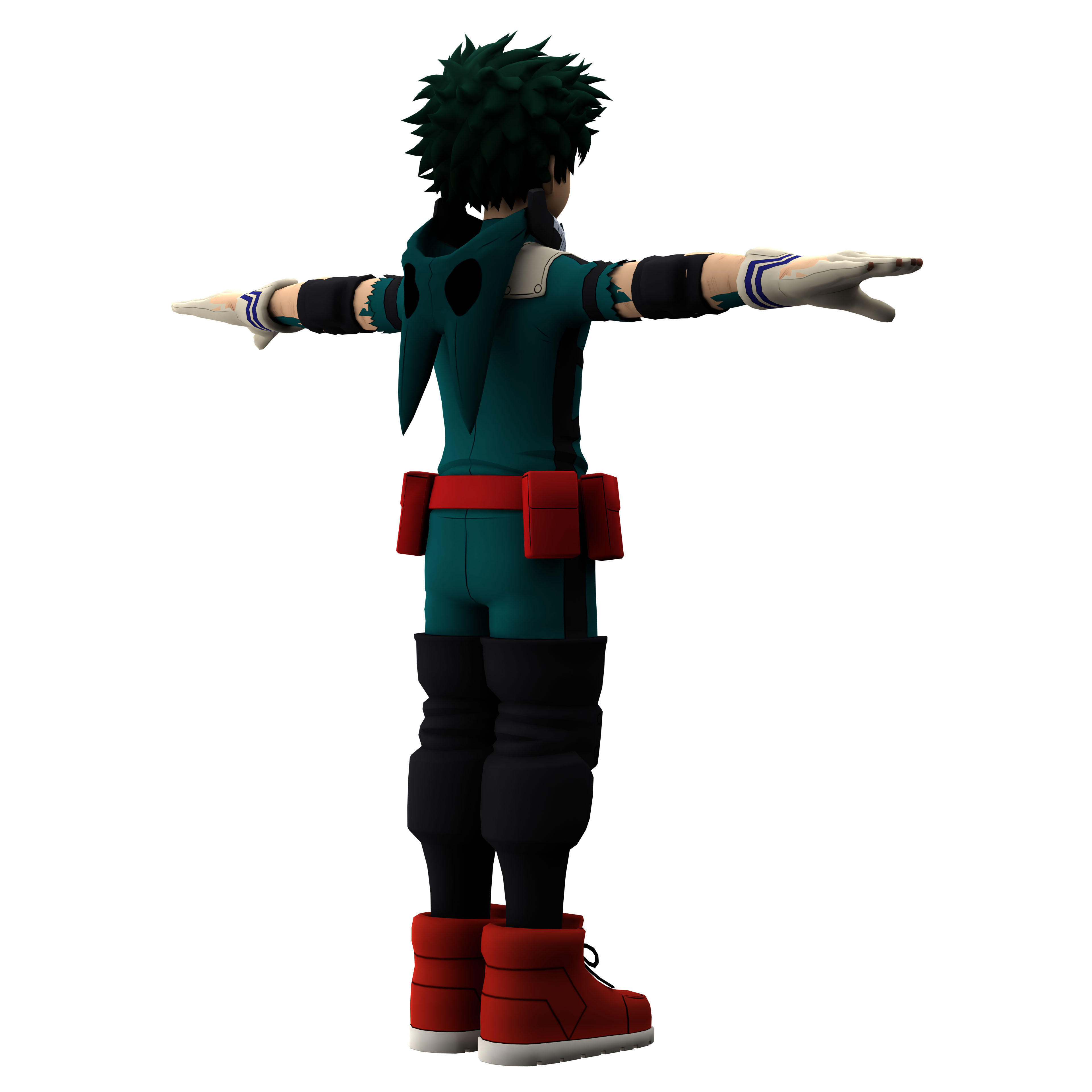 Izuku Midoriya 3D model_7