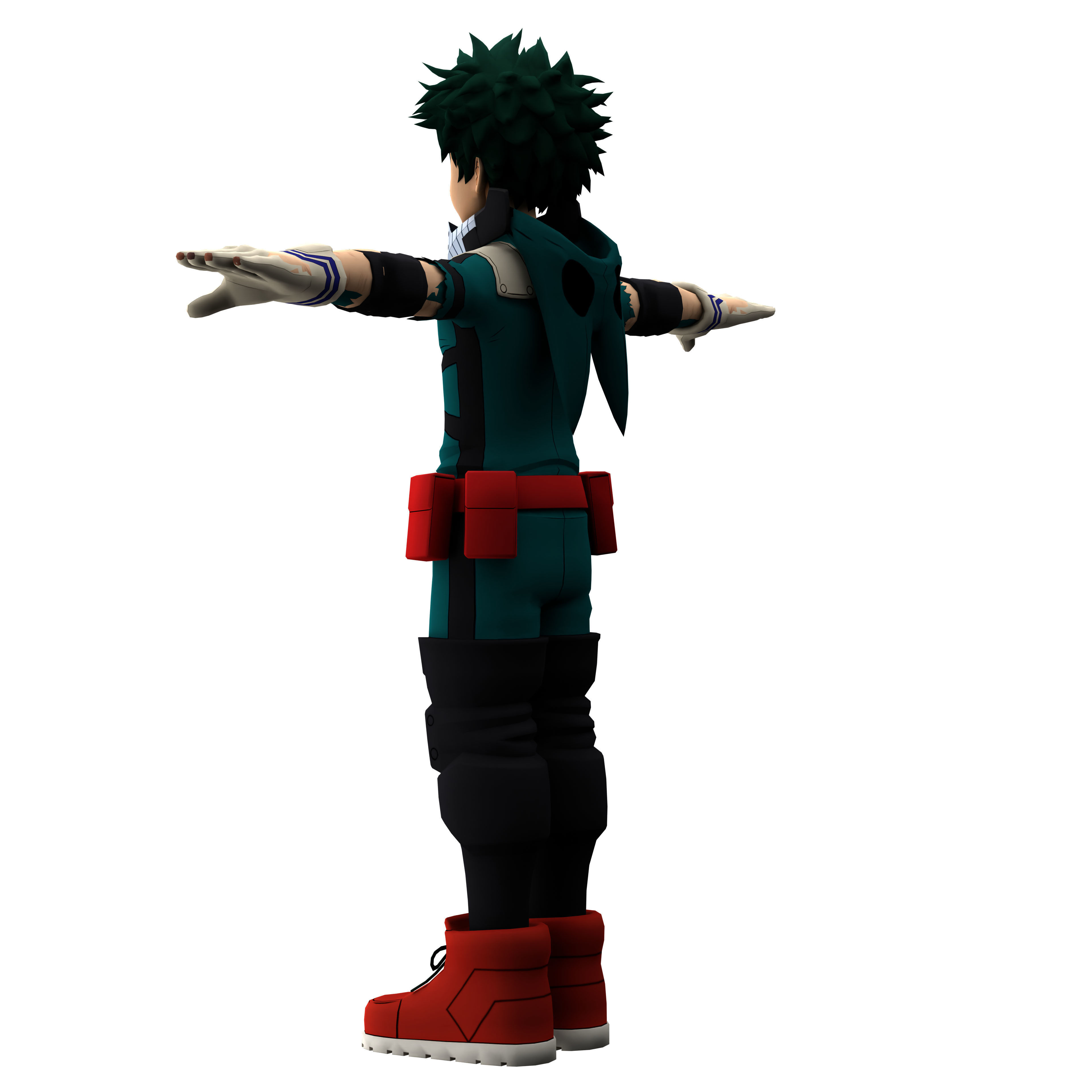 Izuku Midoriya 3D model_12