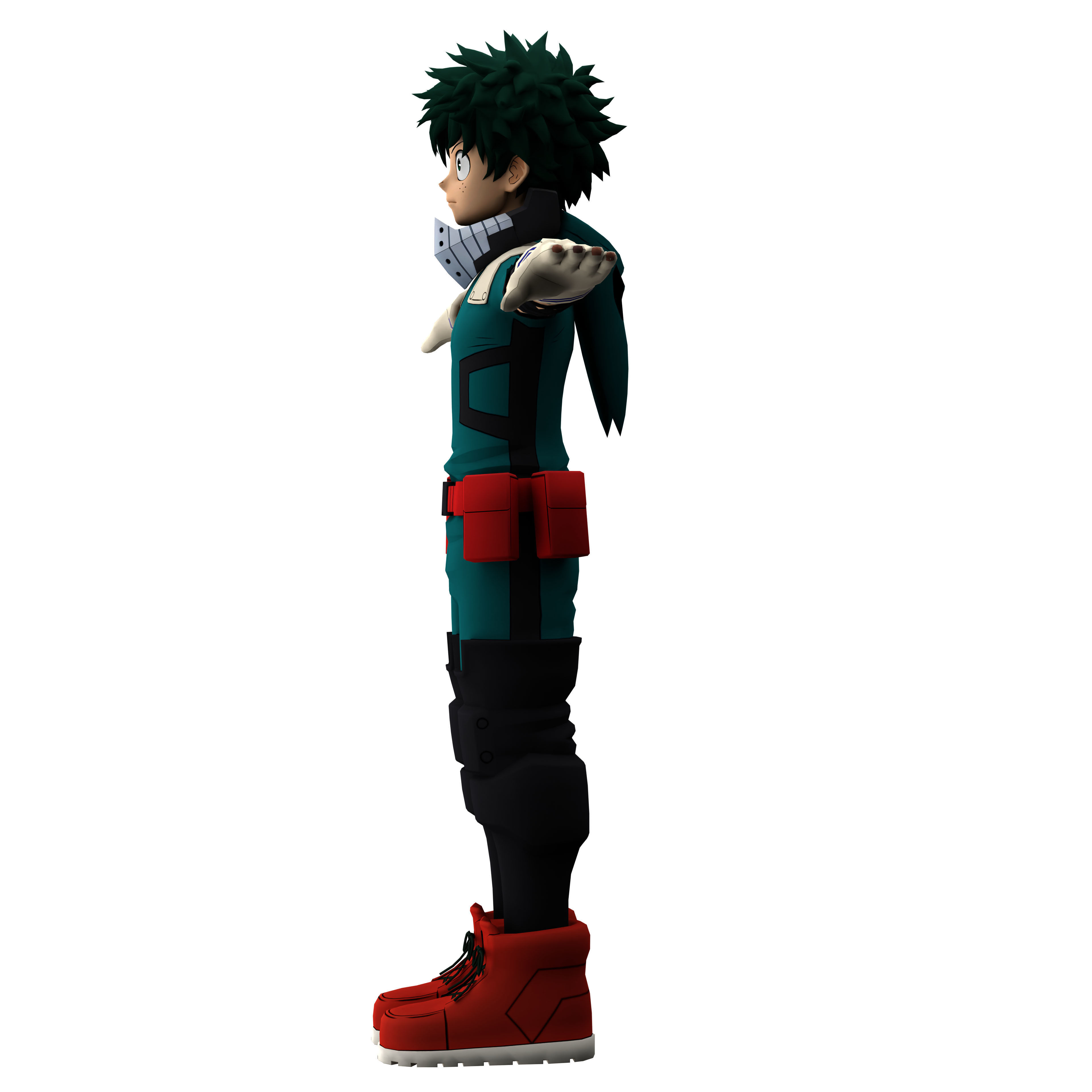 Izuku Midoriya 3D model_14