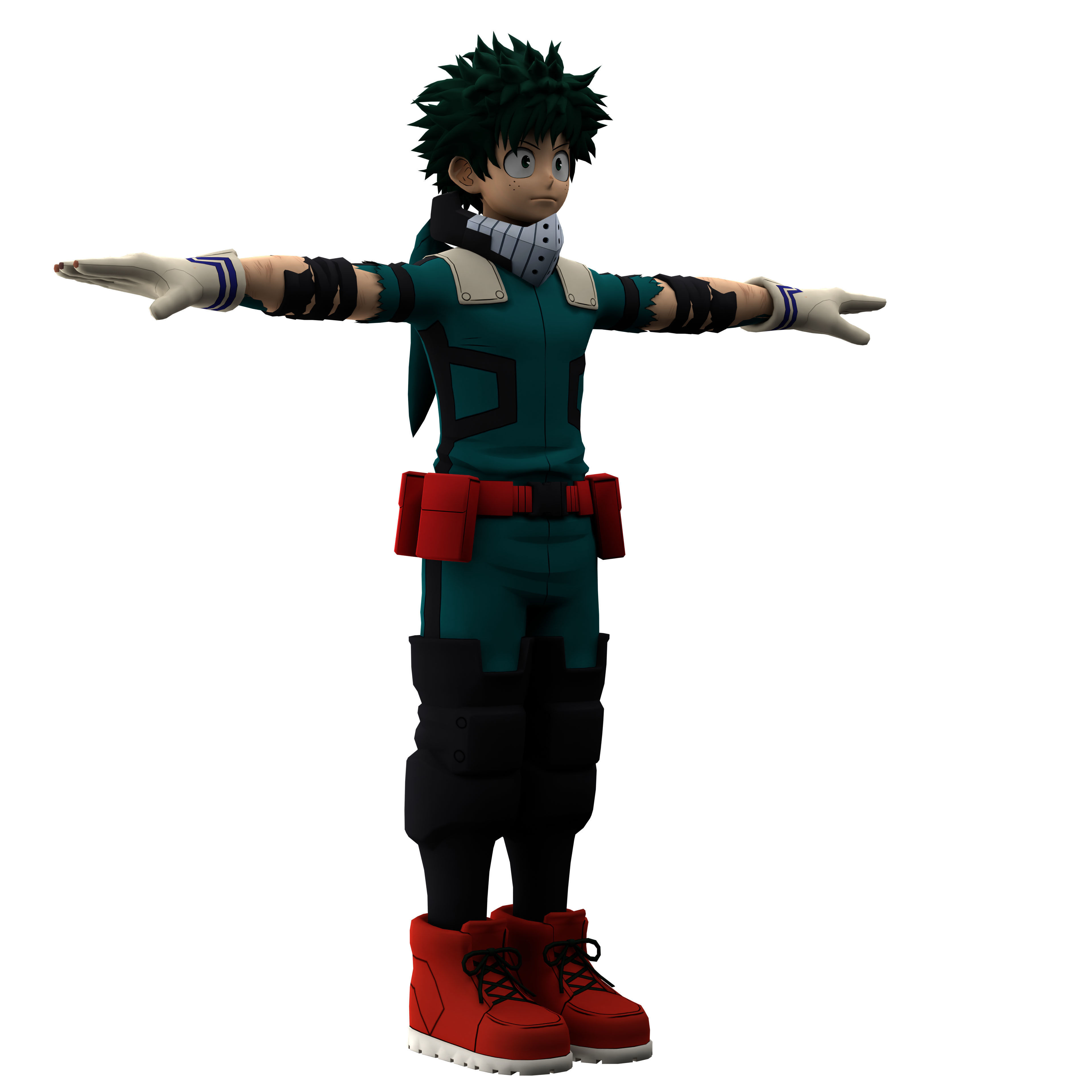 Izuku Midoriya 3D model_2