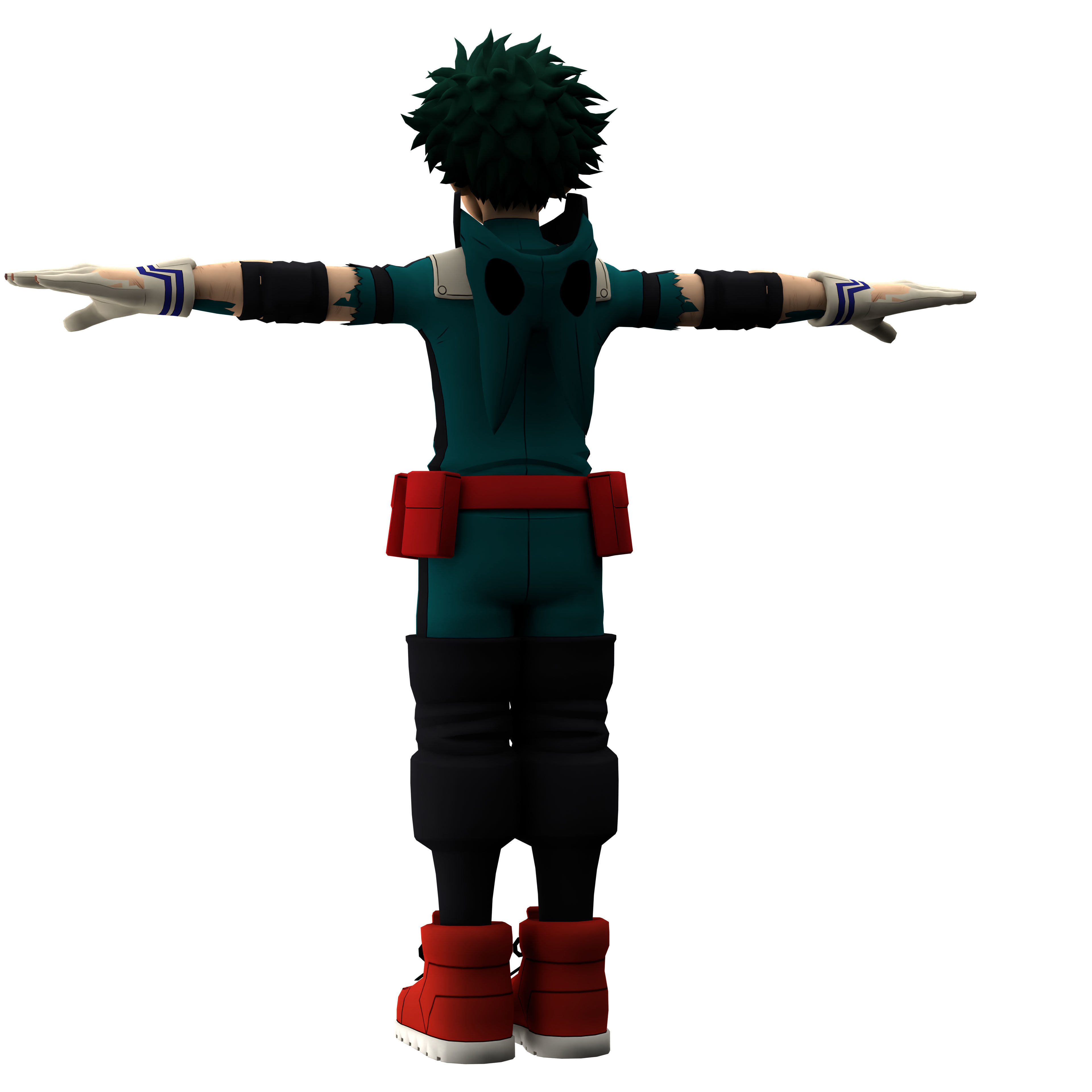 Izuku Midoriya 3D model_10
