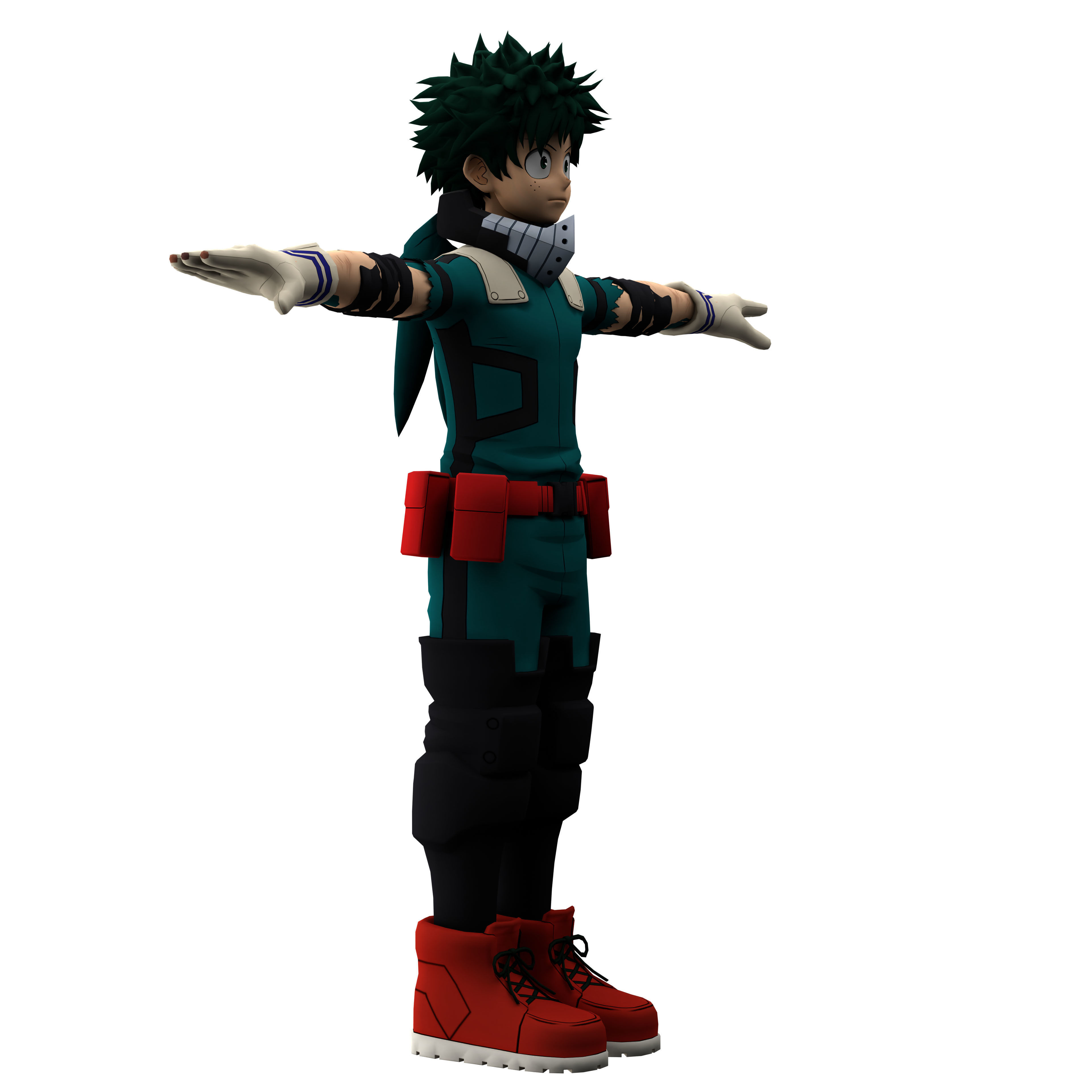 Izuku Midoriya 3D model_3