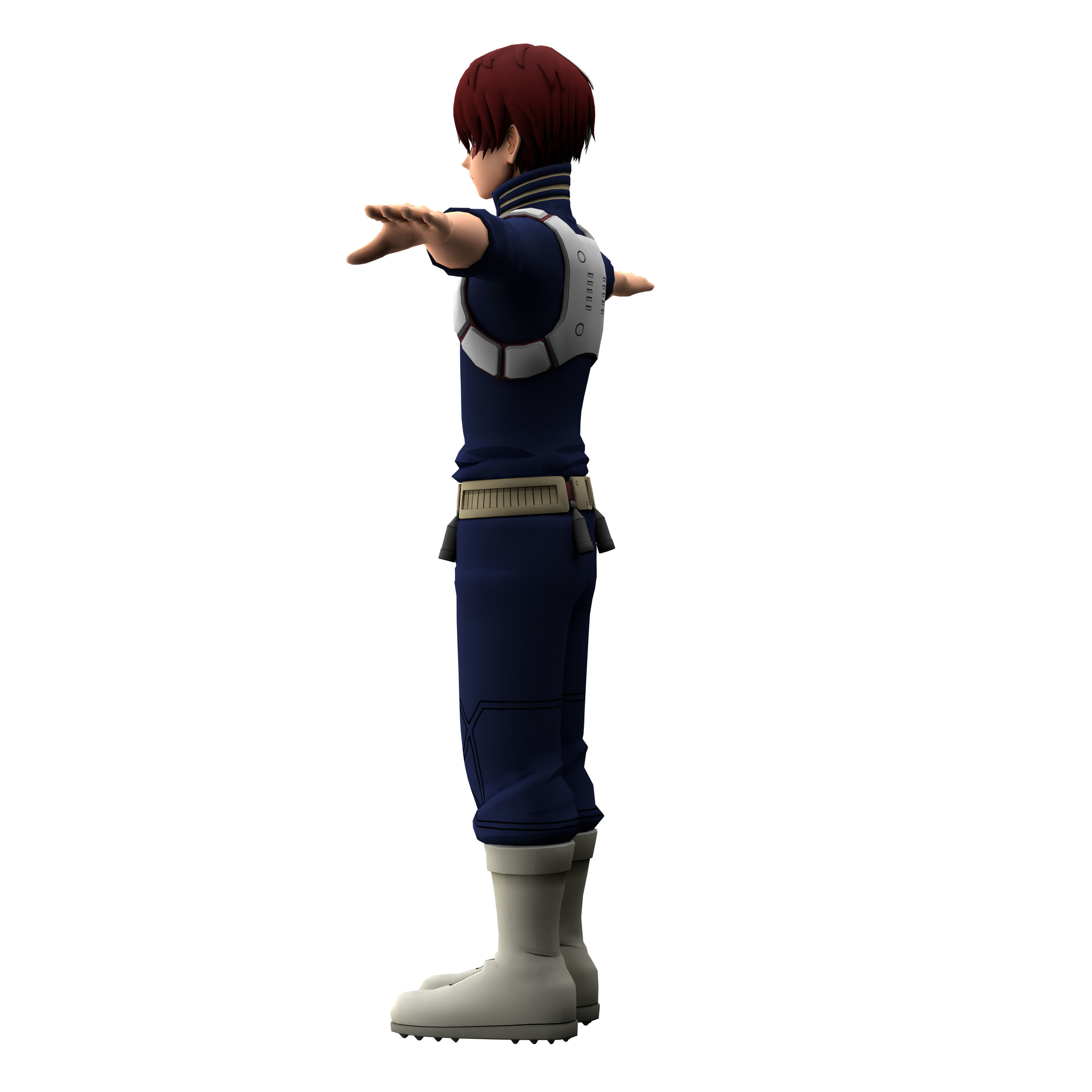 Shoto Todoroki 3D model_13