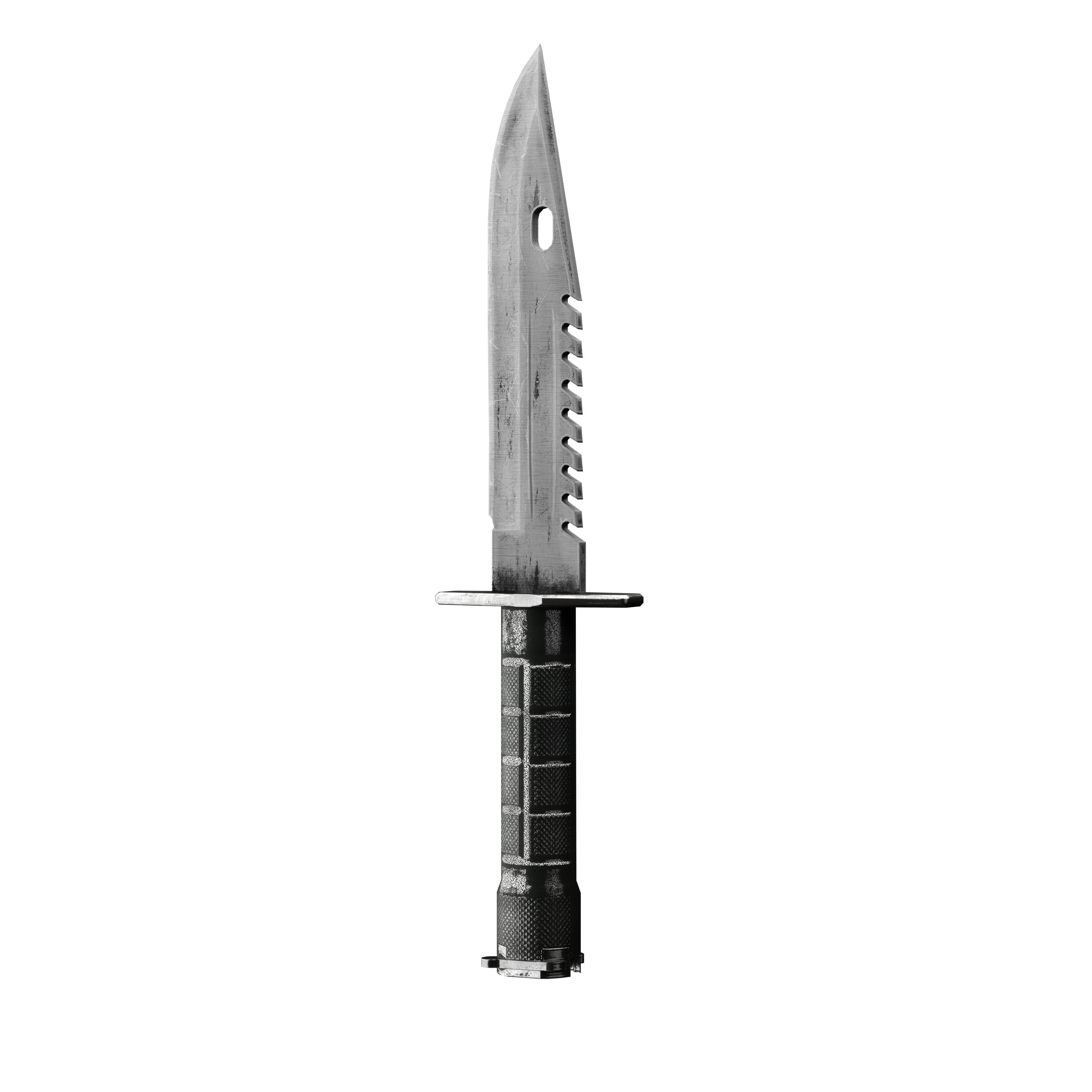 combat knife 3D model_16