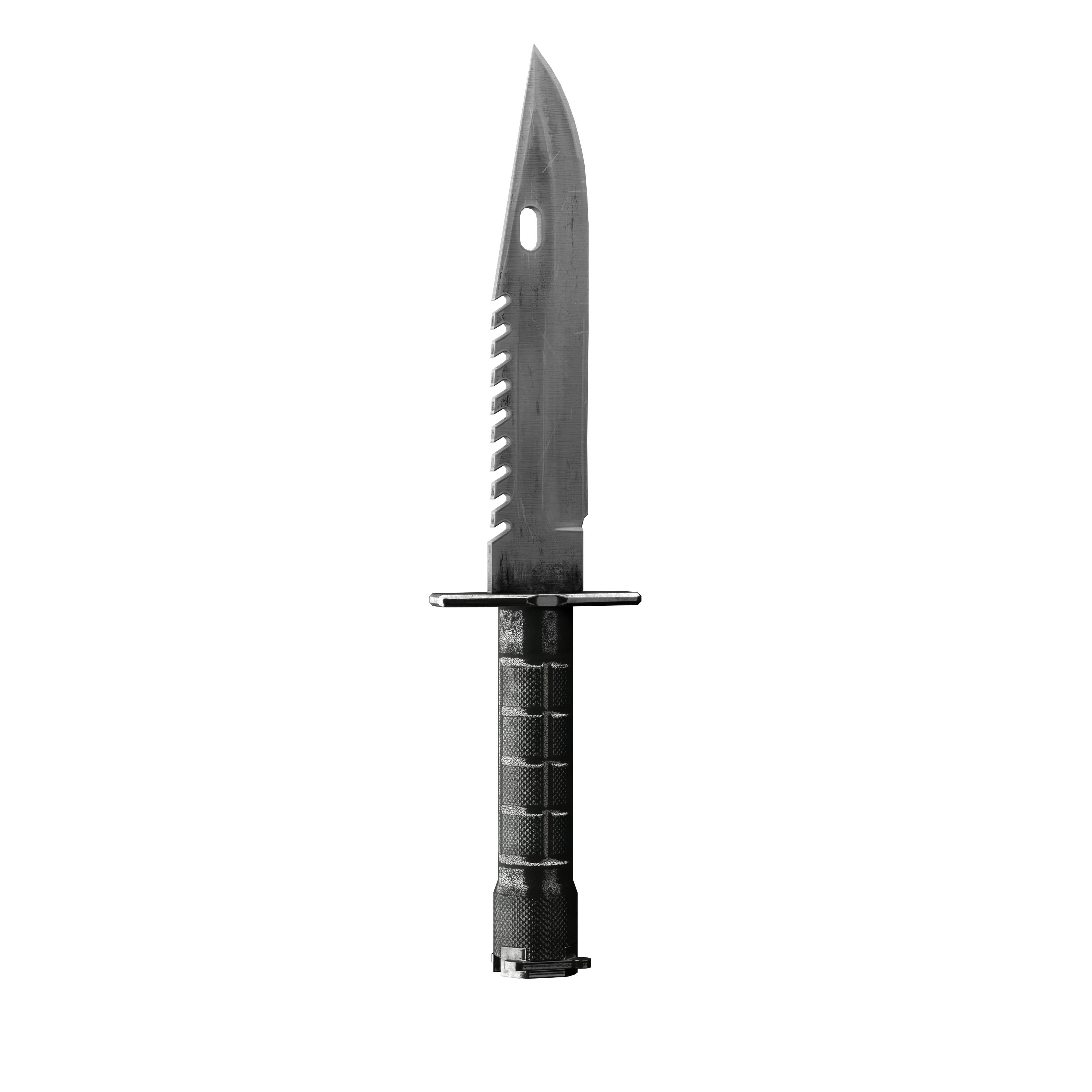 combat knife 3D model_10