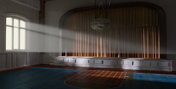 The Backyard Gym 3D model
