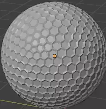 Game-Ready 3D Golf Ball