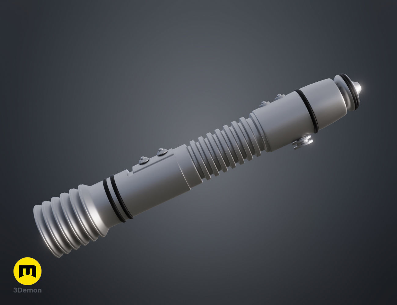 Kit Fisto lightsaber 3D print model_3