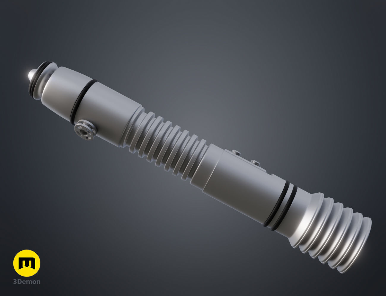 Kit Fisto lightsaber 3D print model_4