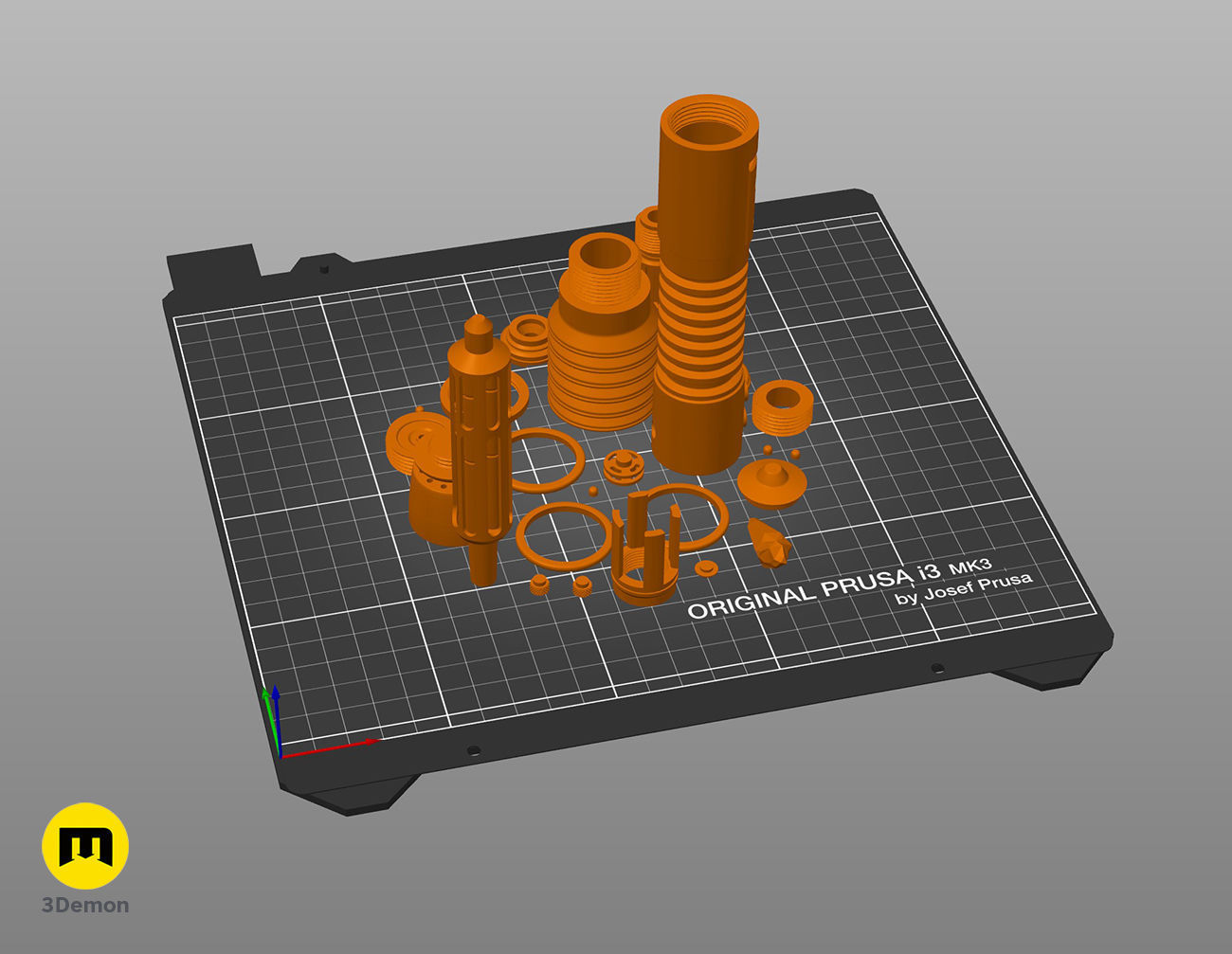 Kit Fisto lightsaber 3D print model_5