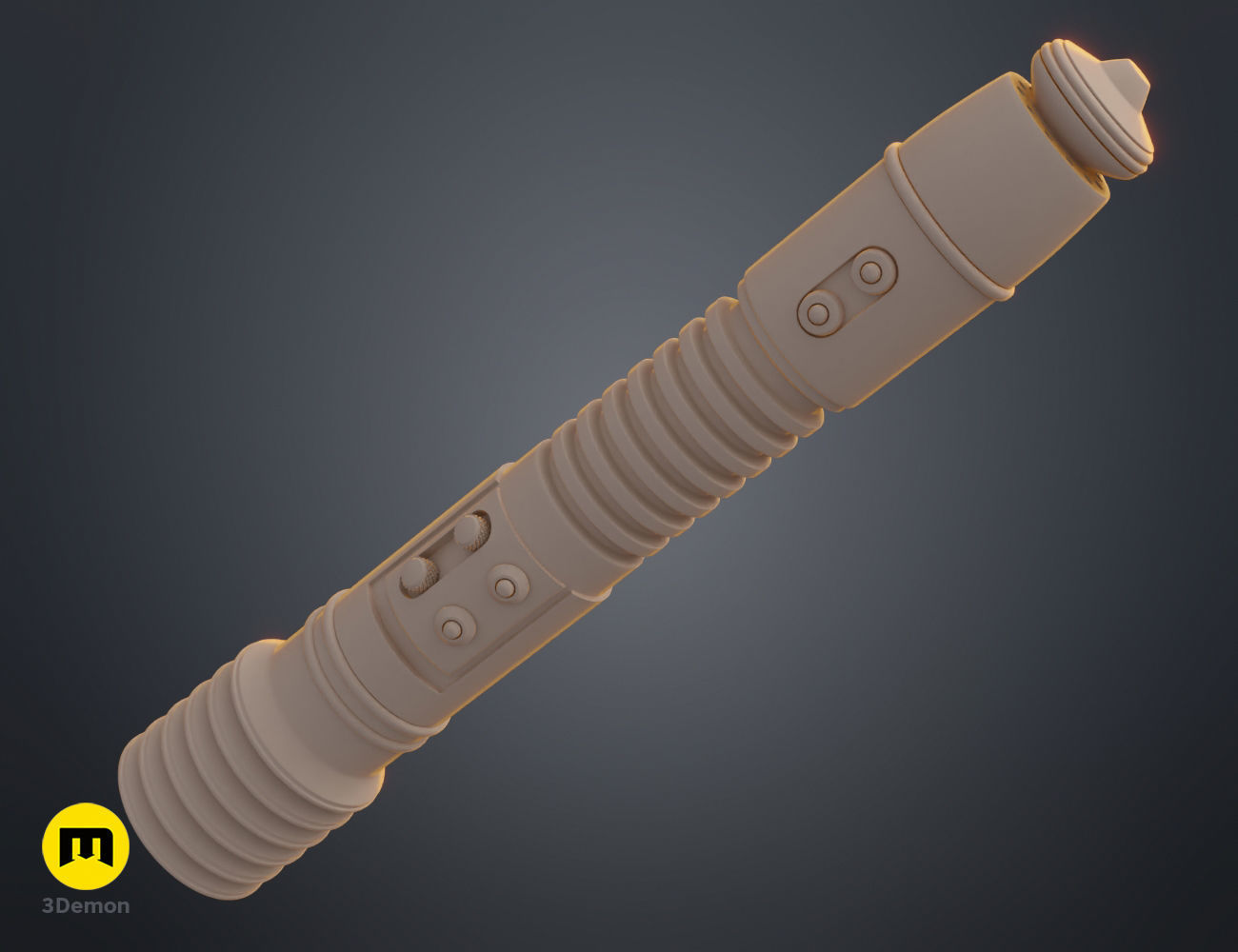 Kit Fisto lightsaber 3D print model_10