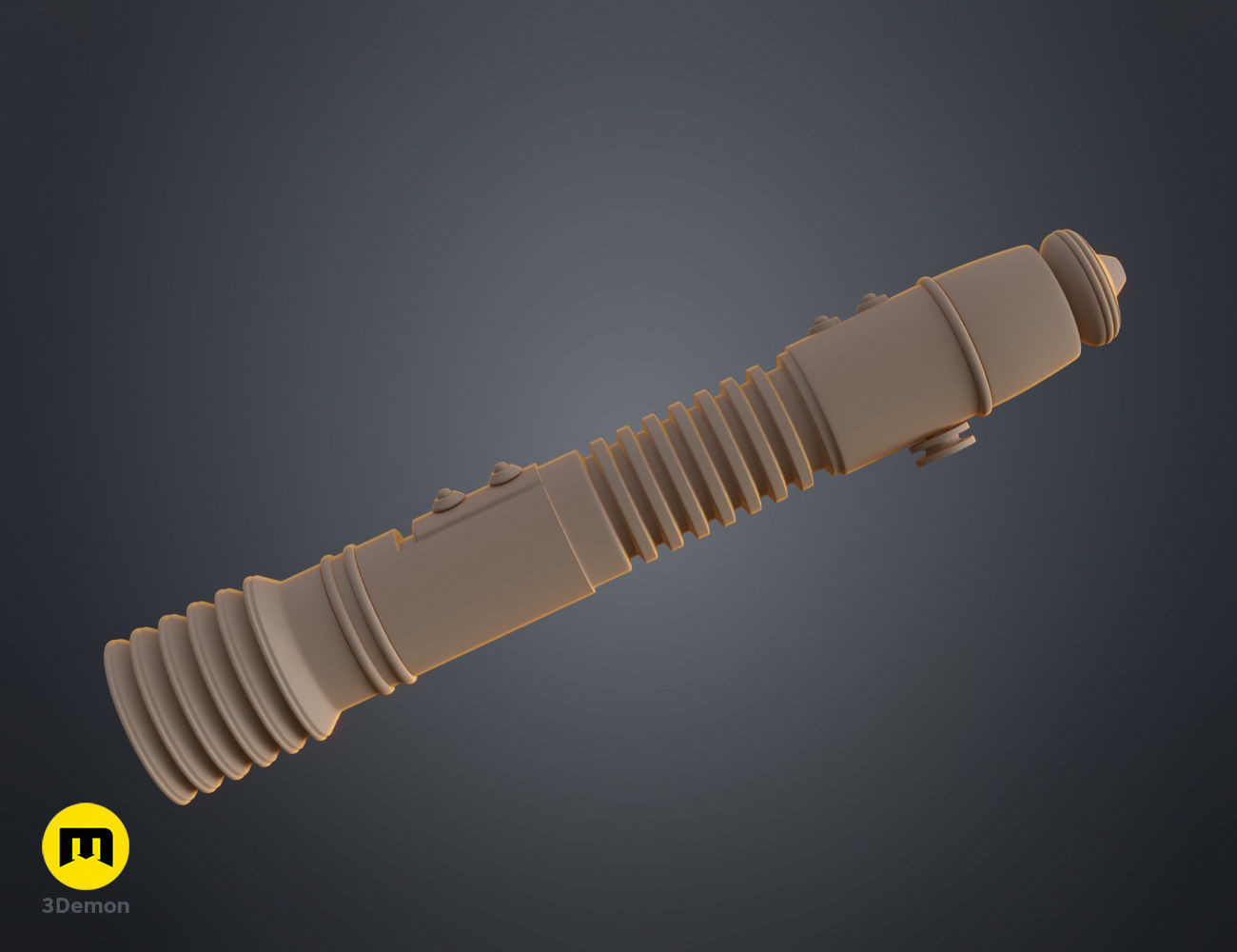 Kit Fisto lightsaber 3D print model_8