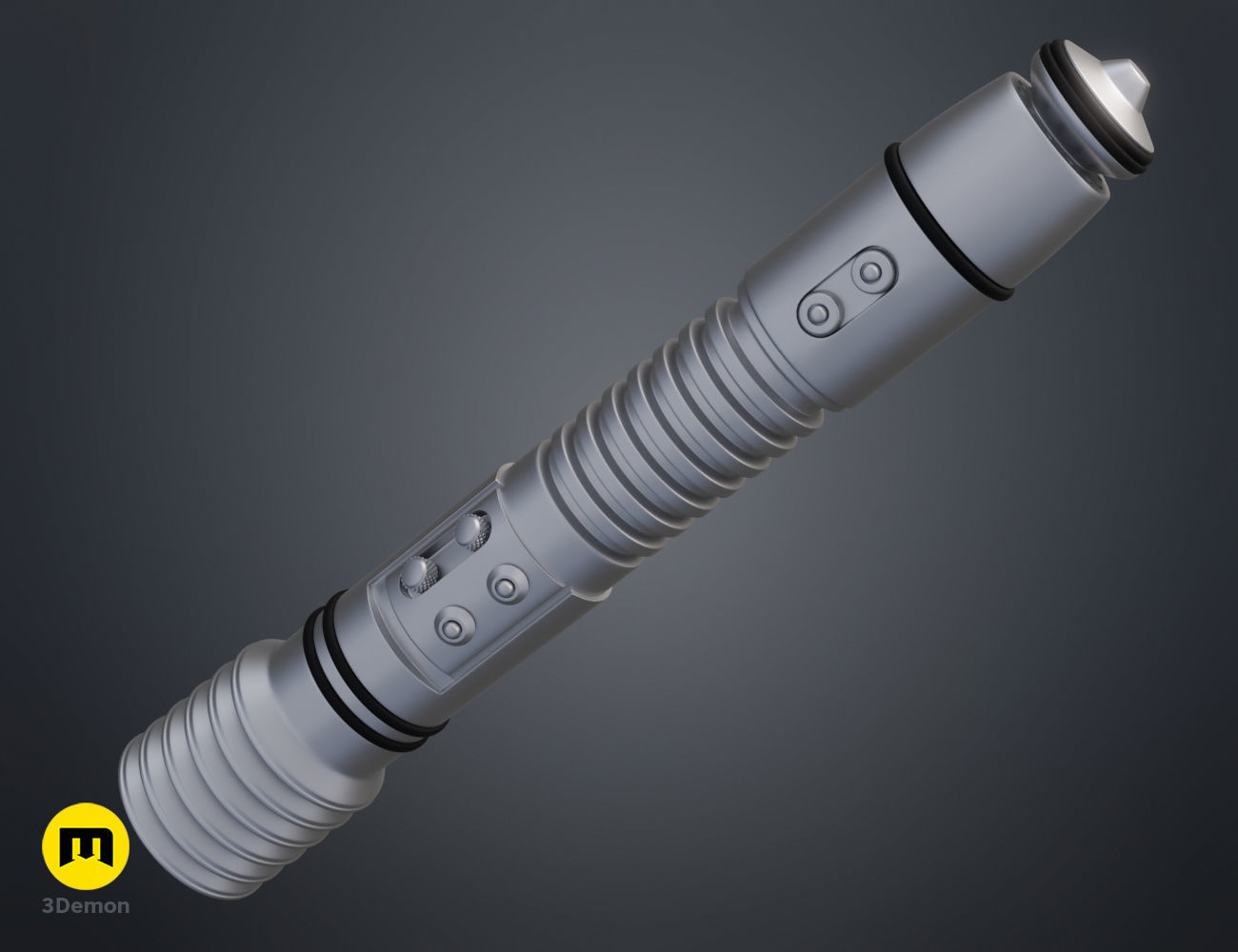Kit Fisto lightsaber 3D print model_6