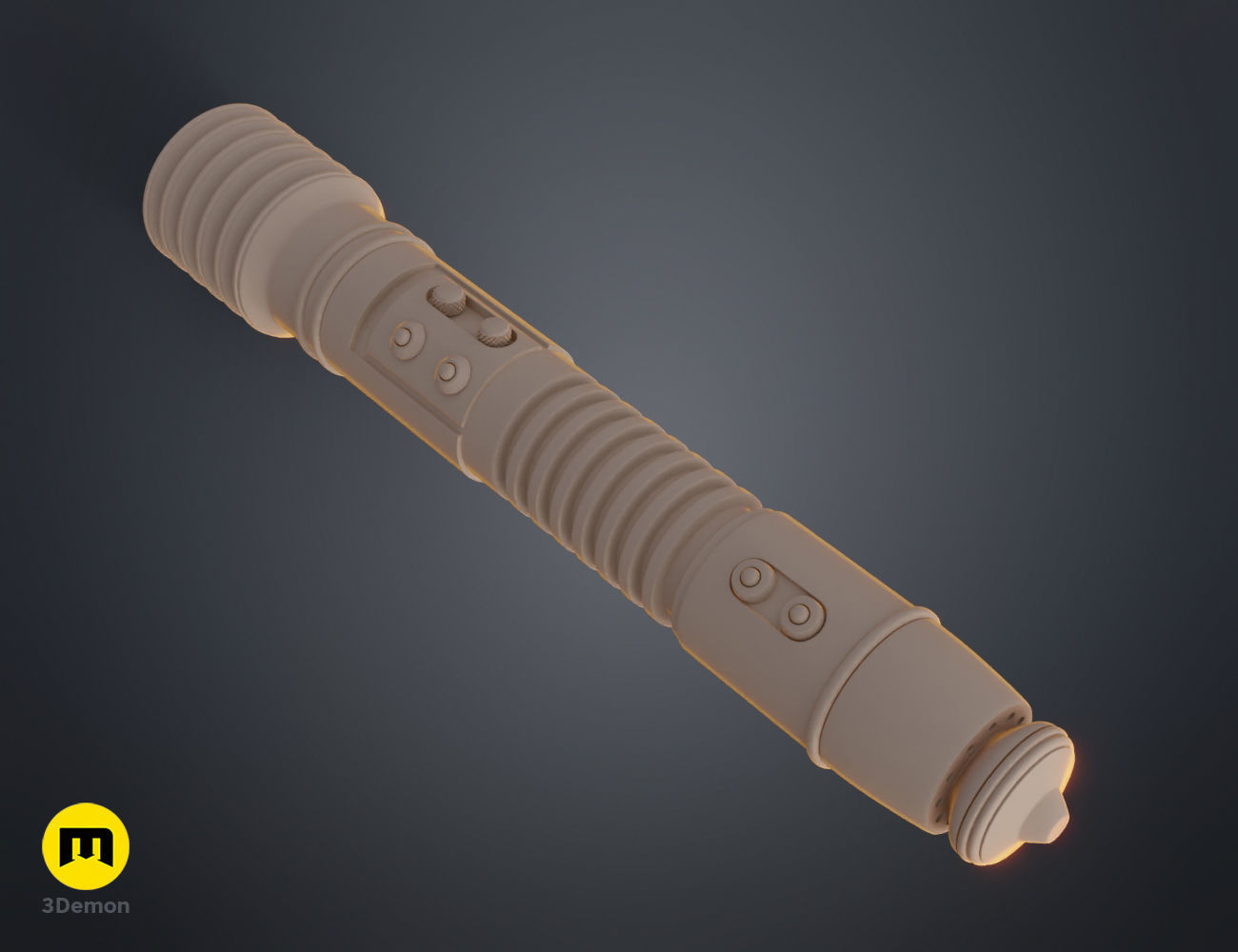 Kit Fisto lightsaber 3D print model_7