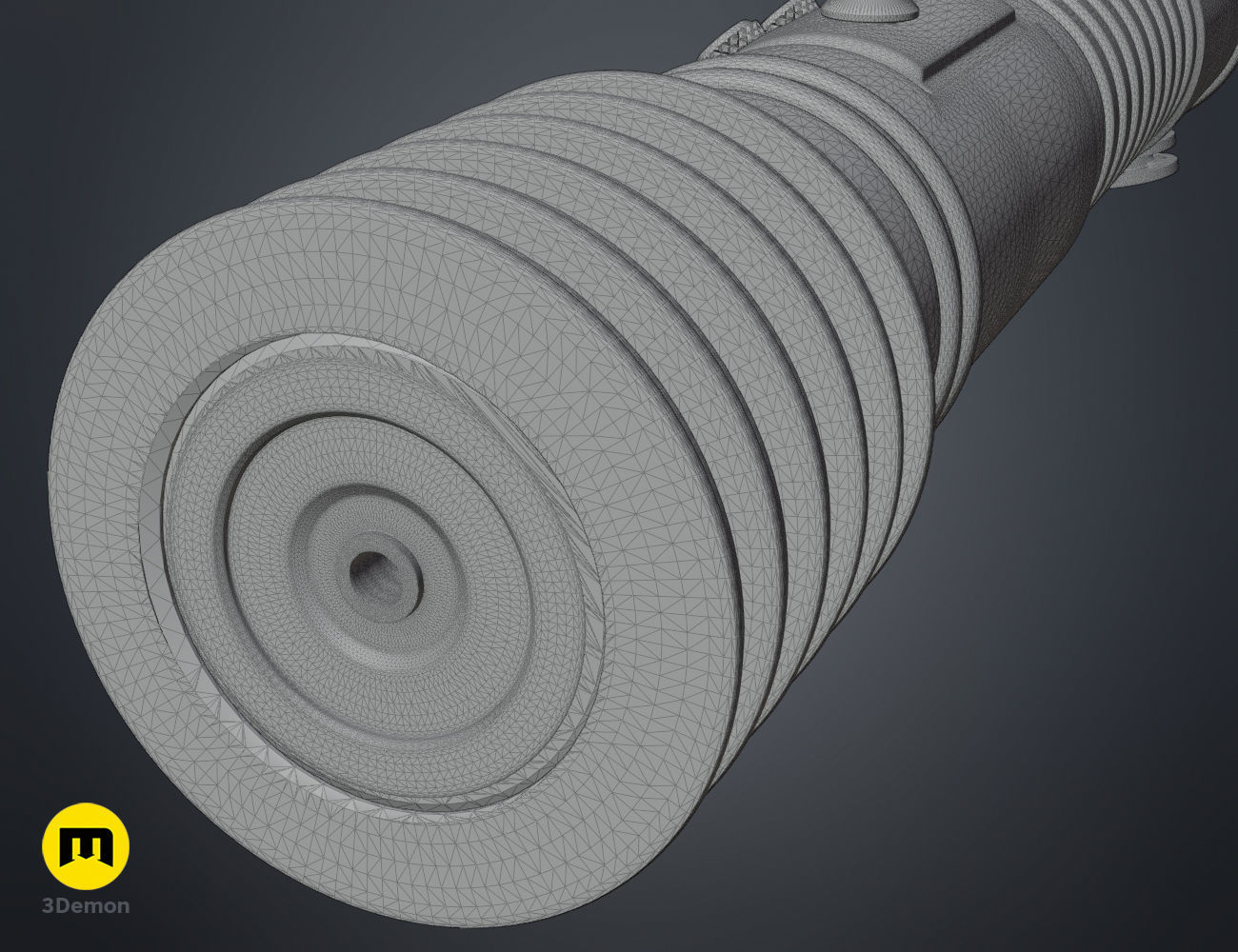 Kit Fisto lightsaber 3D print model_13