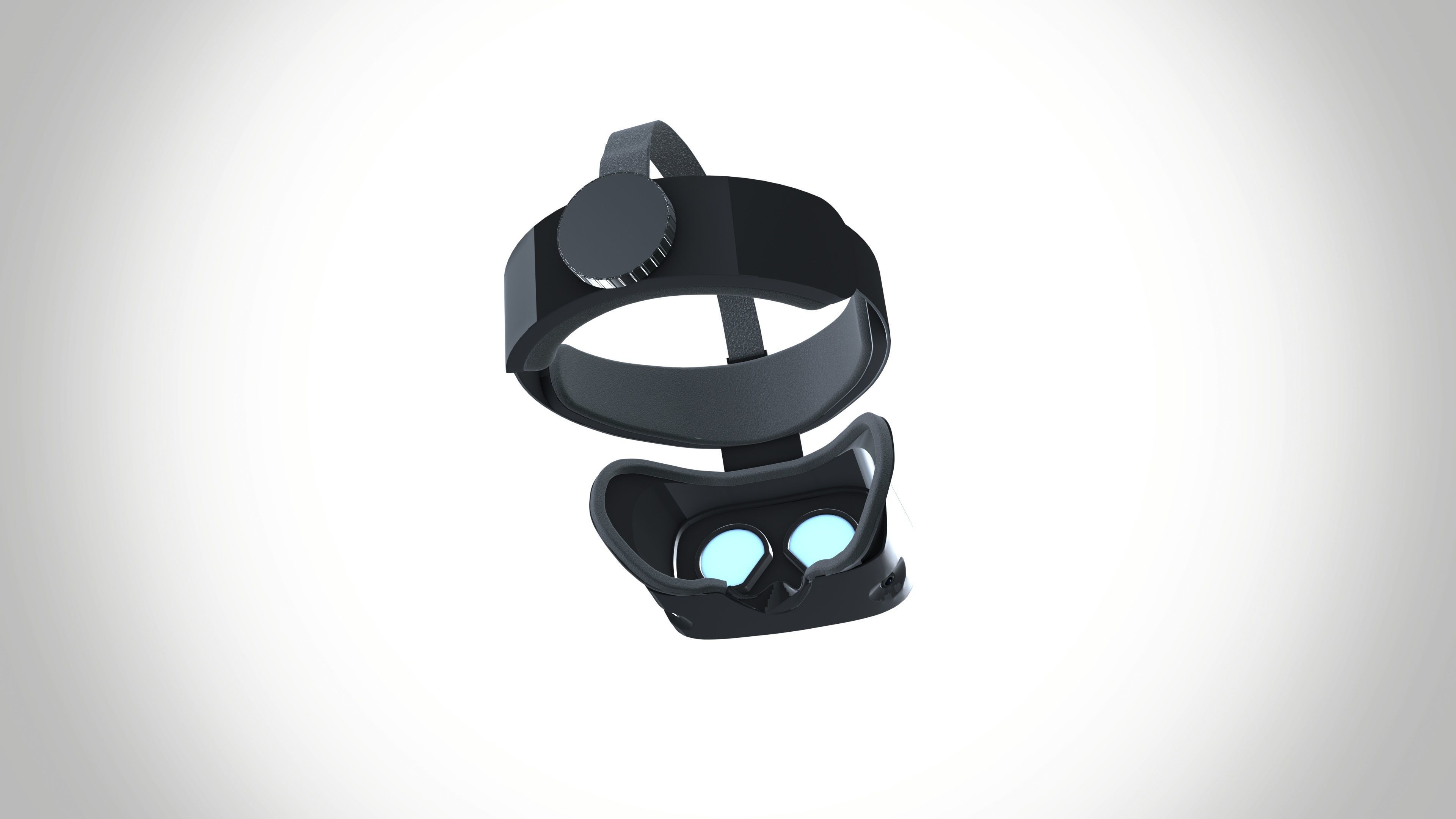 Oculus Rift S 3D model_6