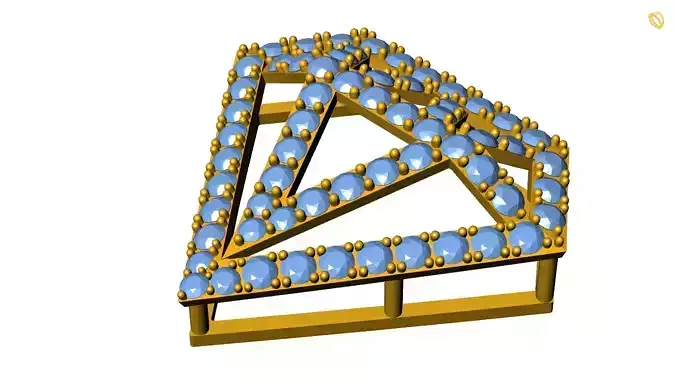 Diamond Shape Pendant