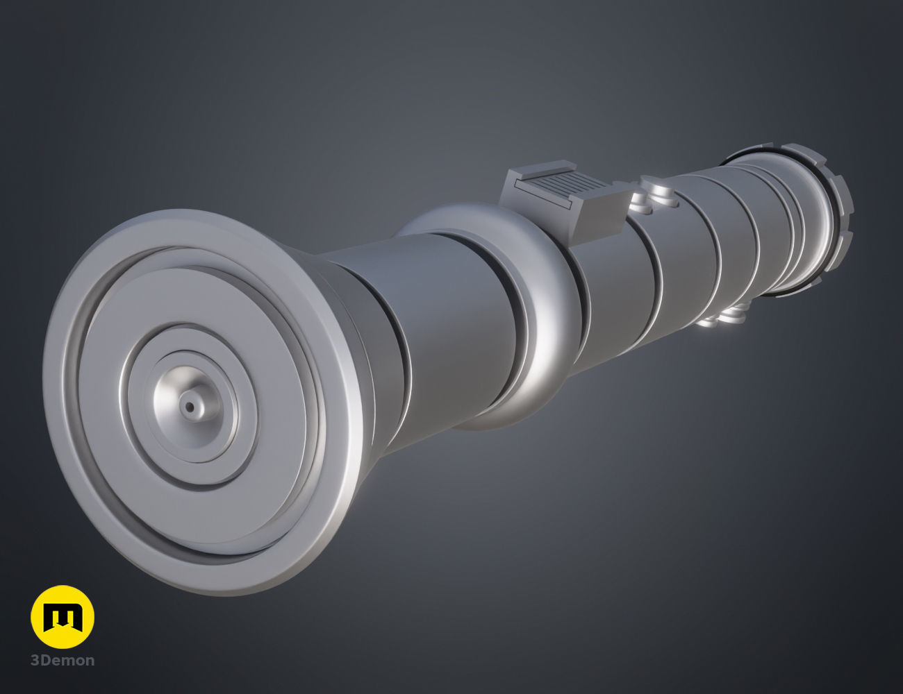 Jaina Solo lightsaber 3D print model_6