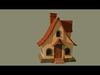 Alpine Cottage Low-poly 3D model_2