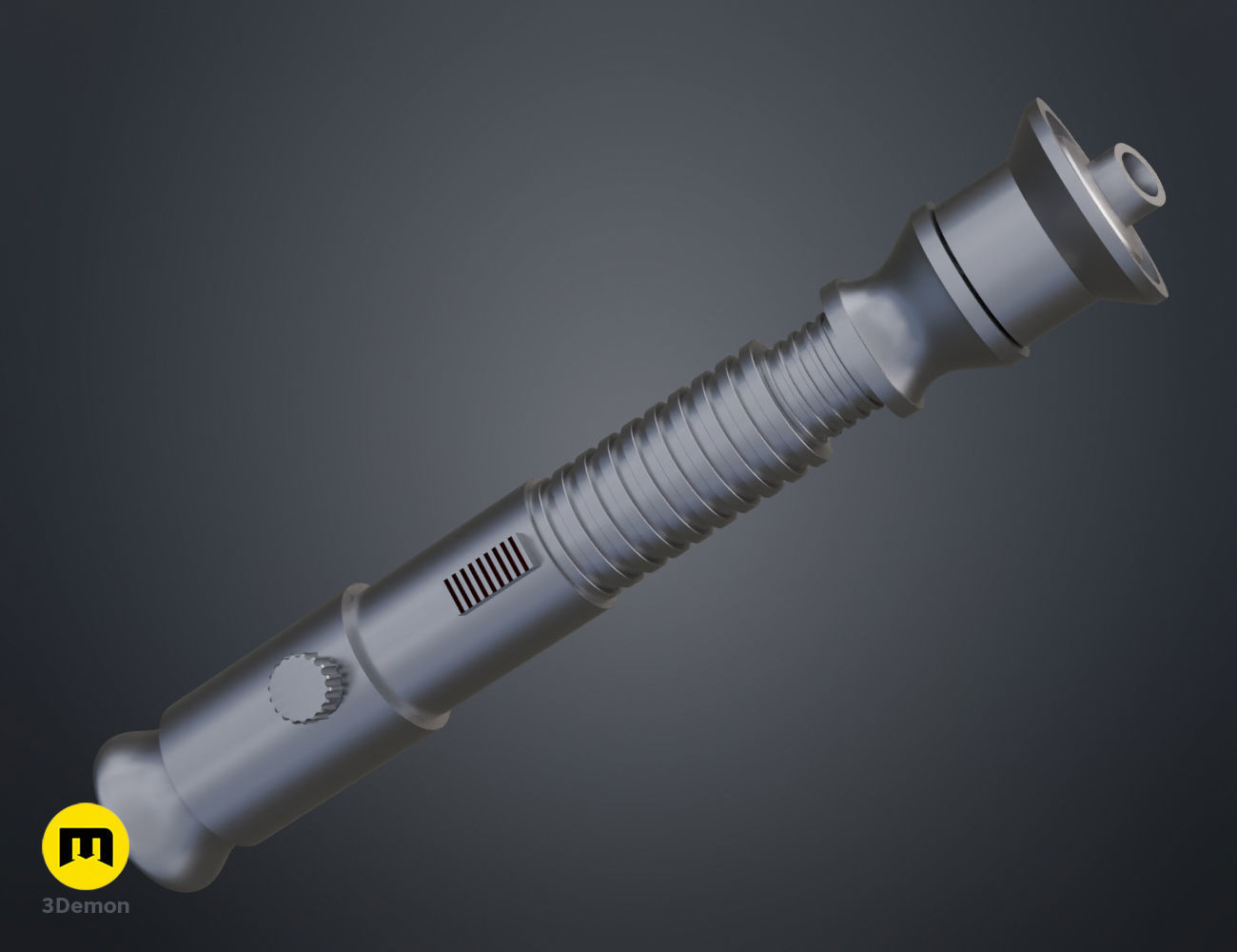 Aayla Secura lightsaber 3D print model_4