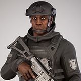 Casual Soldier 19 Low-poly 3D model_5
