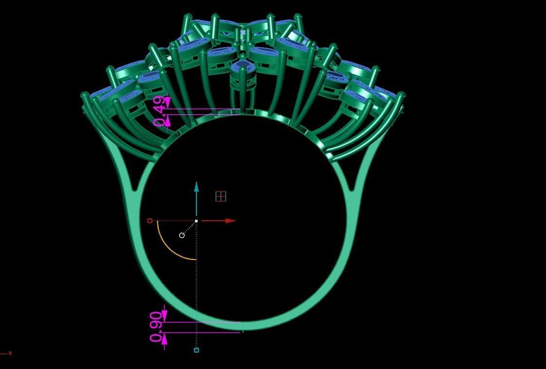 MARKIZ RING 3D print model_10