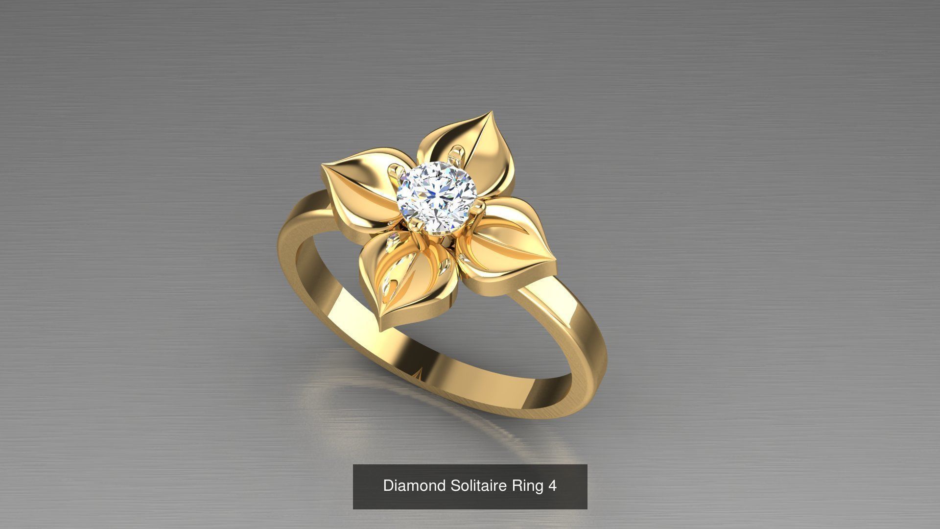 Diamond Solitaire Ring Collection _5