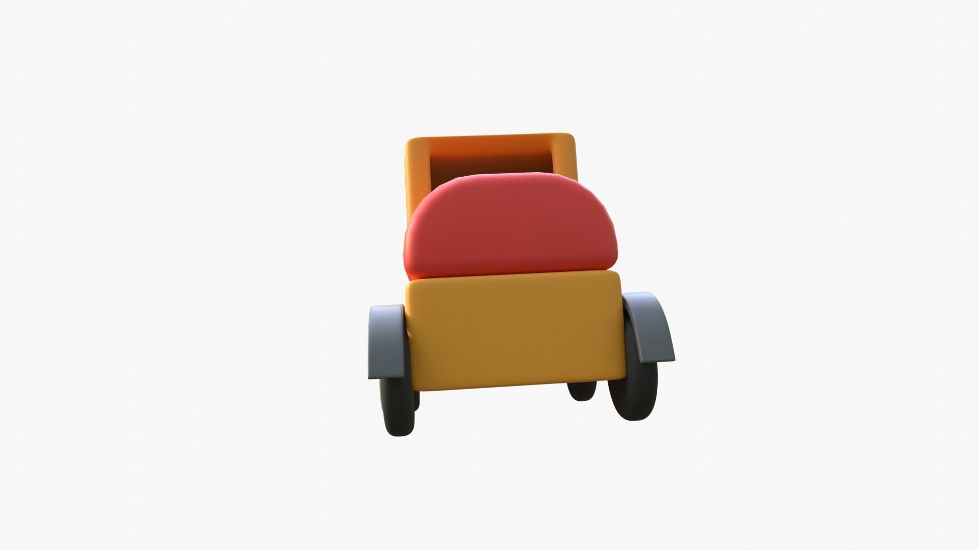 Forklift 3D model_10