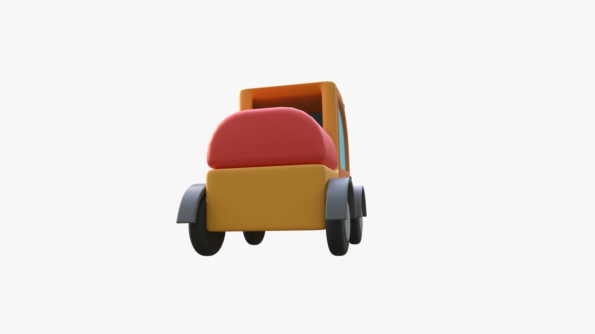Forklift 3D model_11