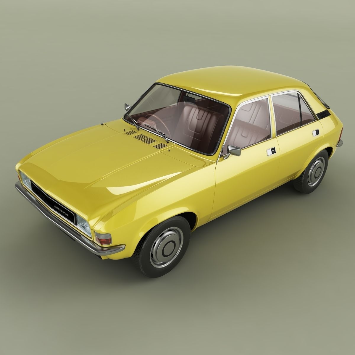 Austin Allegro 3D model_5