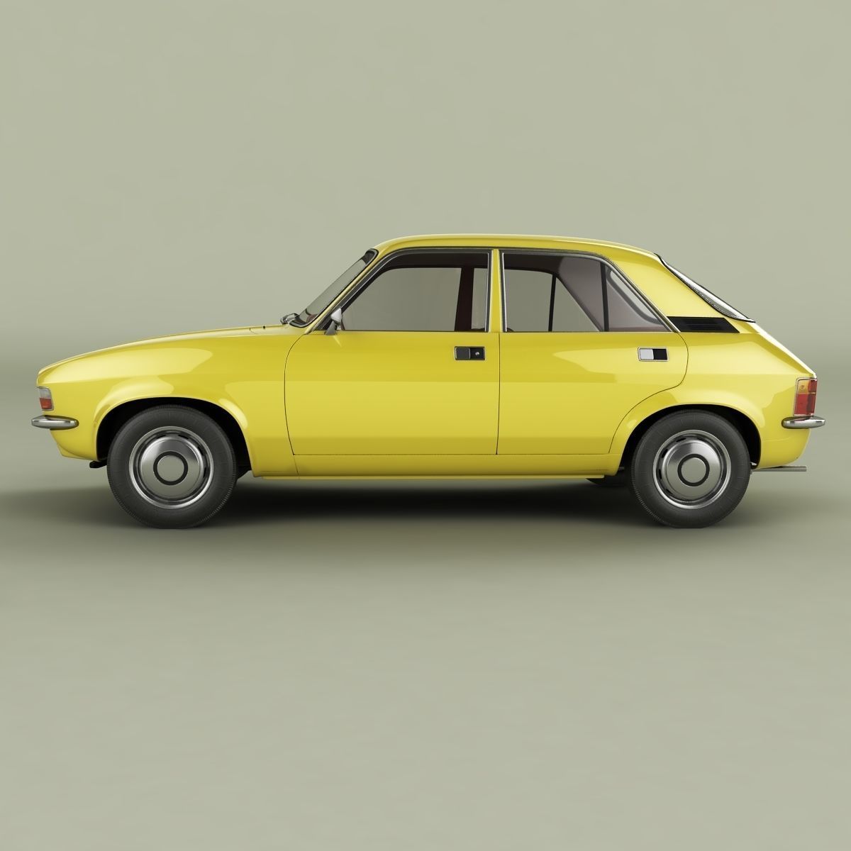 Austin Allegro 3D model_1
