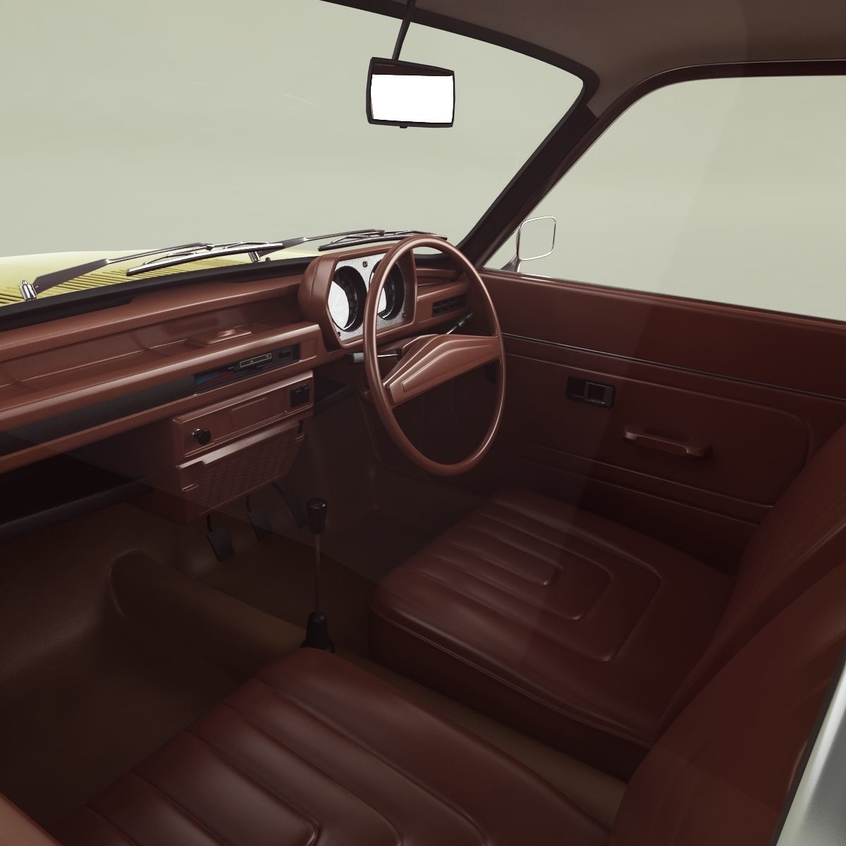 Austin Allegro 3D model_8
