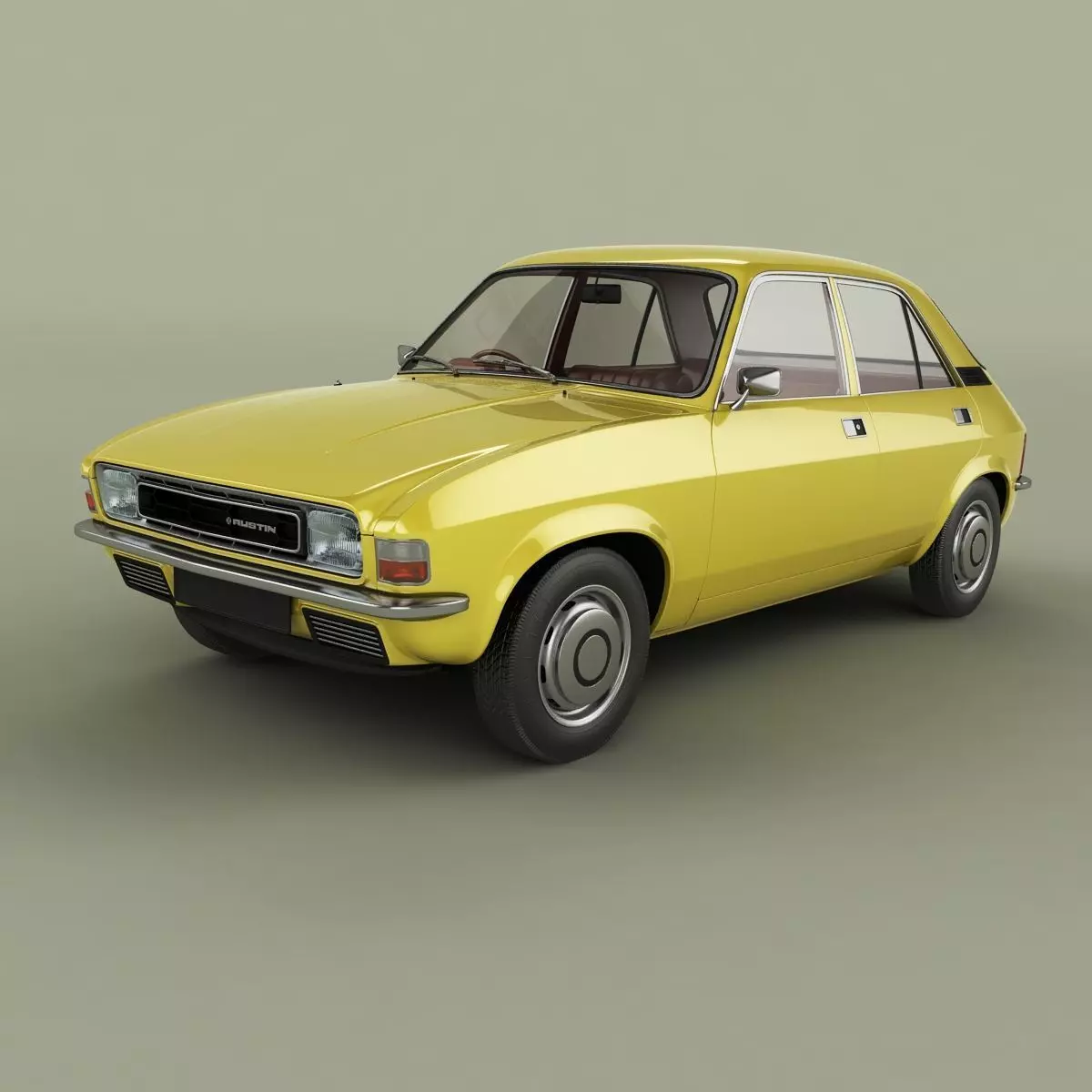 Austin Allegro 3D model_0