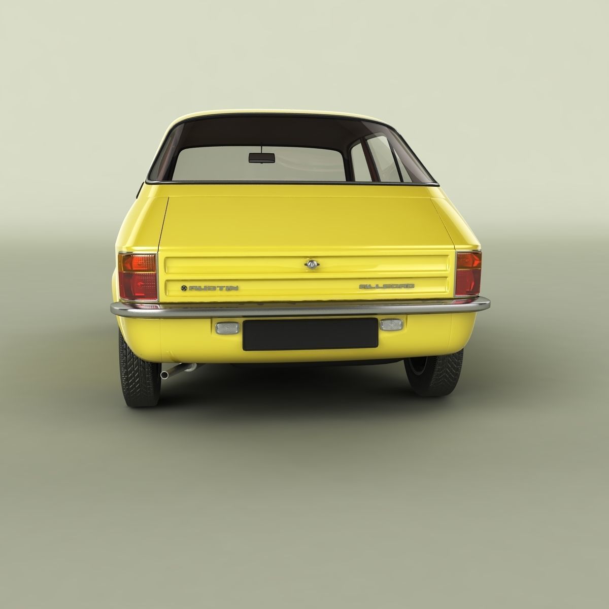 Austin Allegro 3D model_3