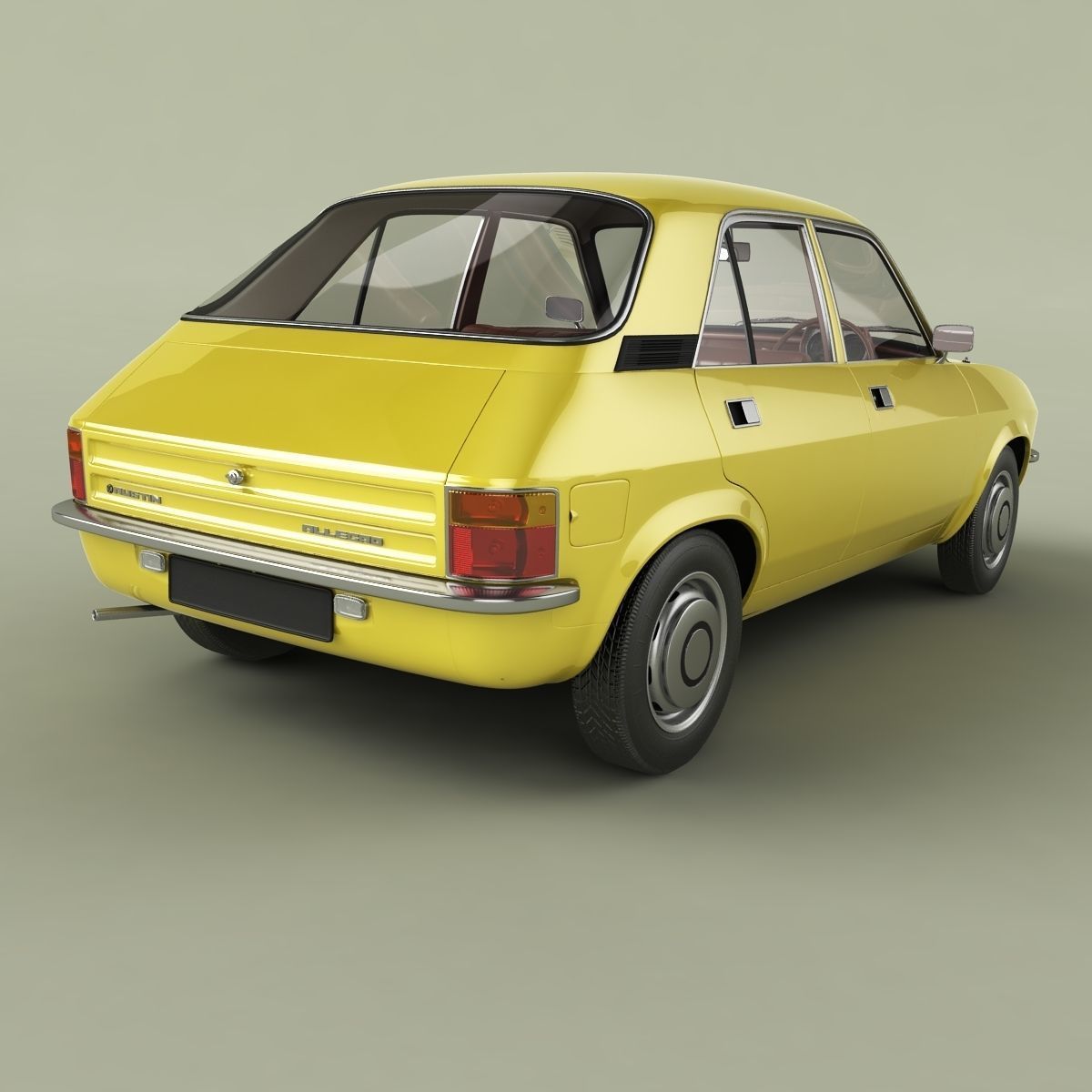 Austin Allegro 3D model_2