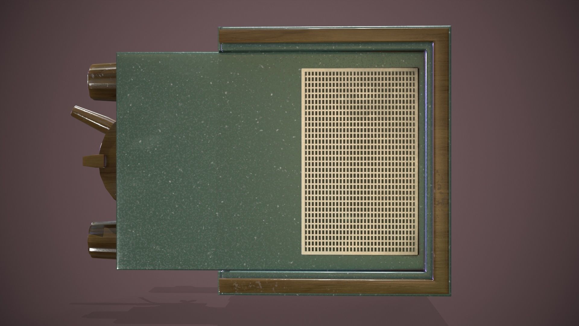 Coffee Machine Low-poly 3D model_9