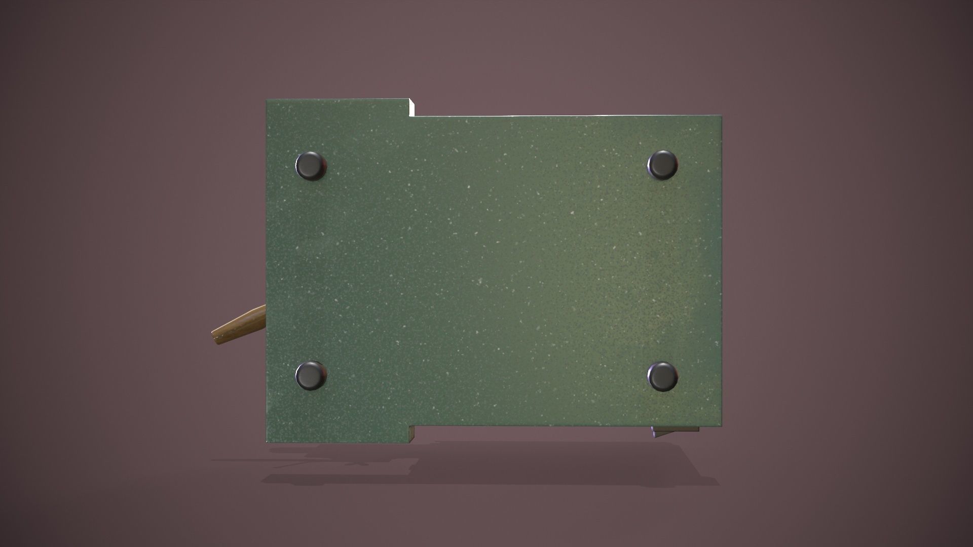 Coffee Machine Low-poly 3D model_10