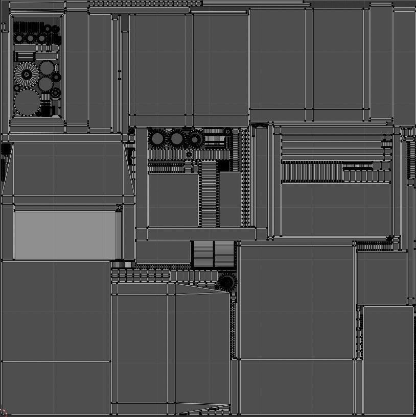 Coffee Machine Low-poly 3D model_12