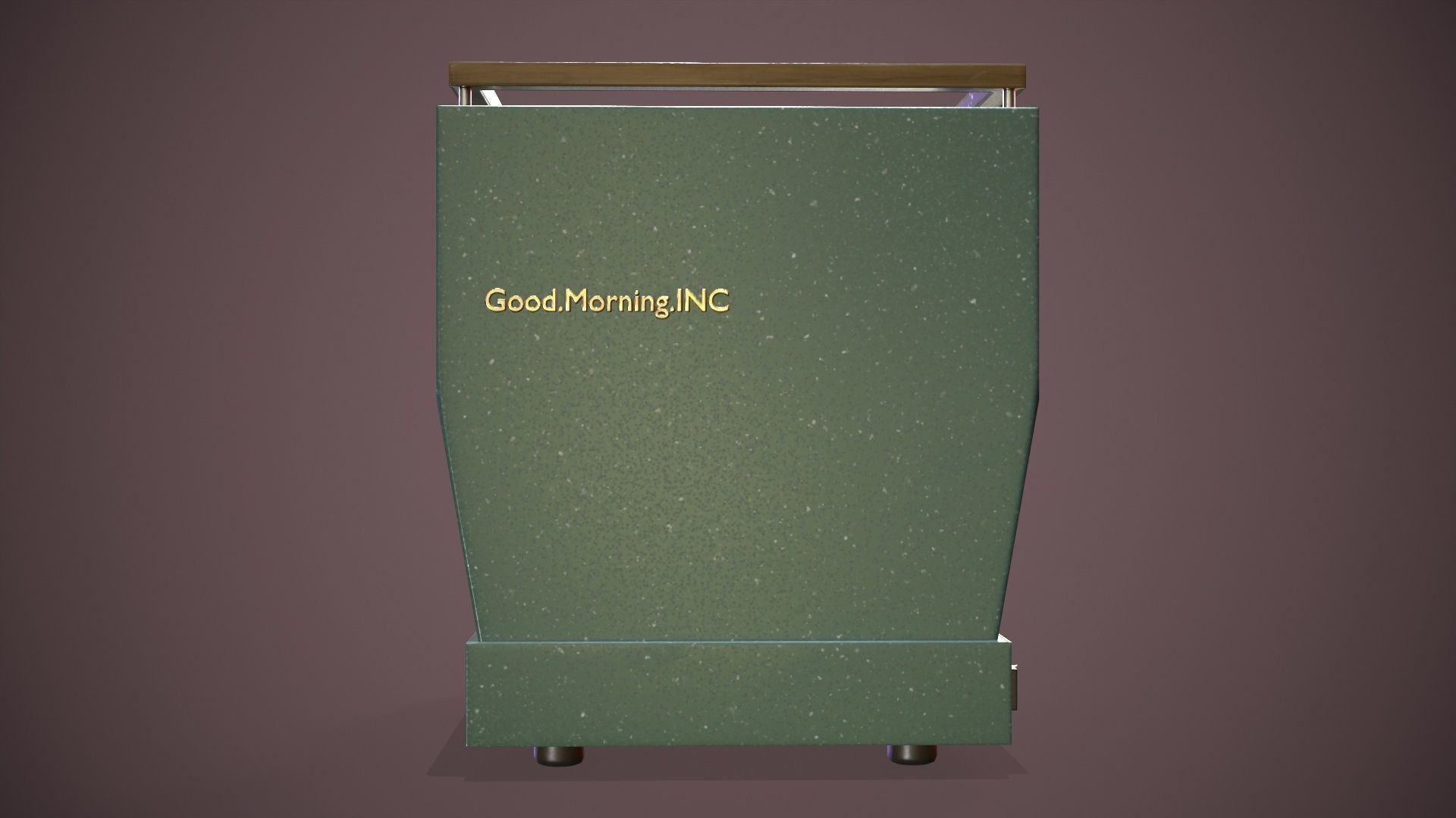 Coffee Machine Low-poly 3D model_6
